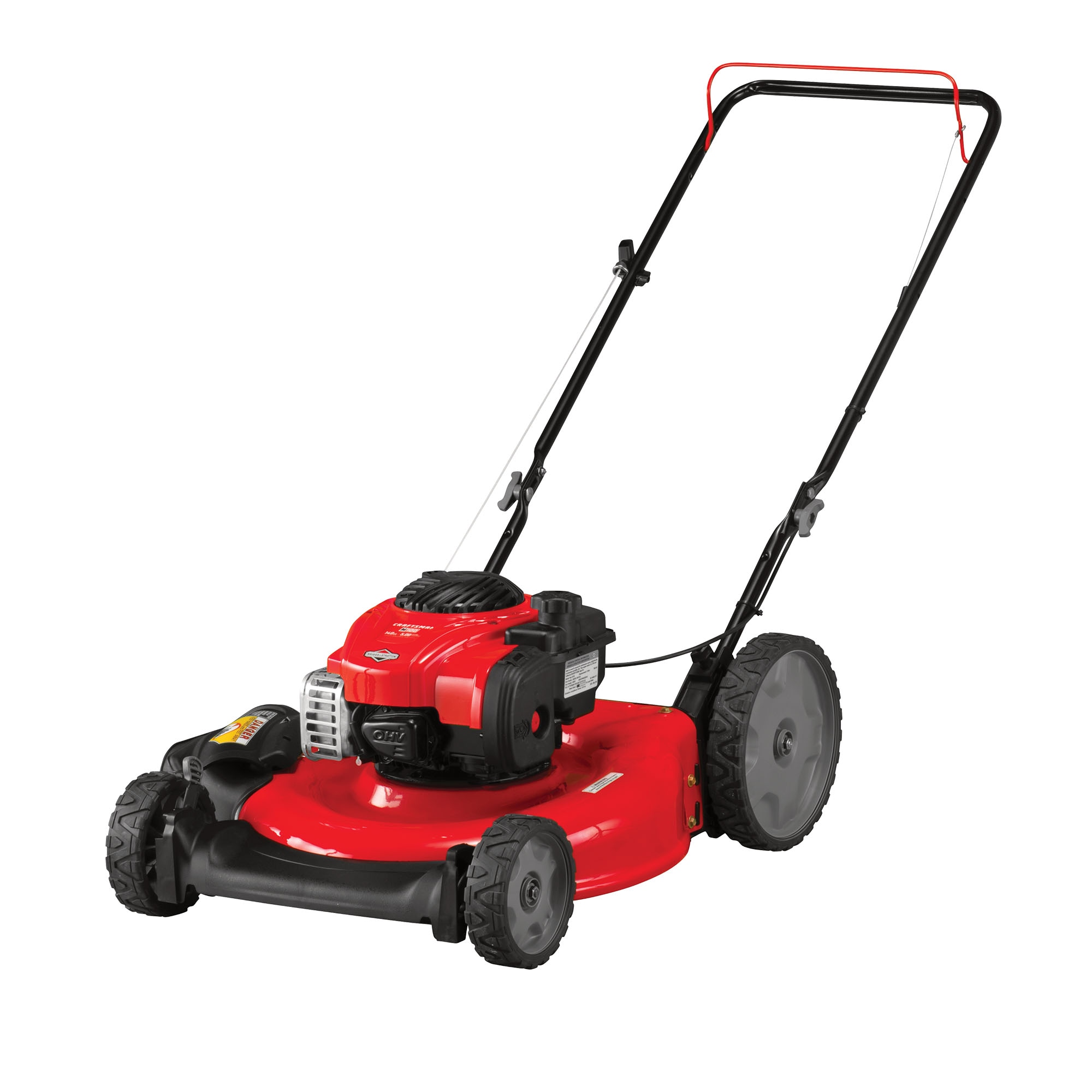 CRAFTSMAN M100 140-cc 21-in Gas Push Lawn Mower with Briggs and Stratton  Engine in the Gas Push Lawn Mowers department at