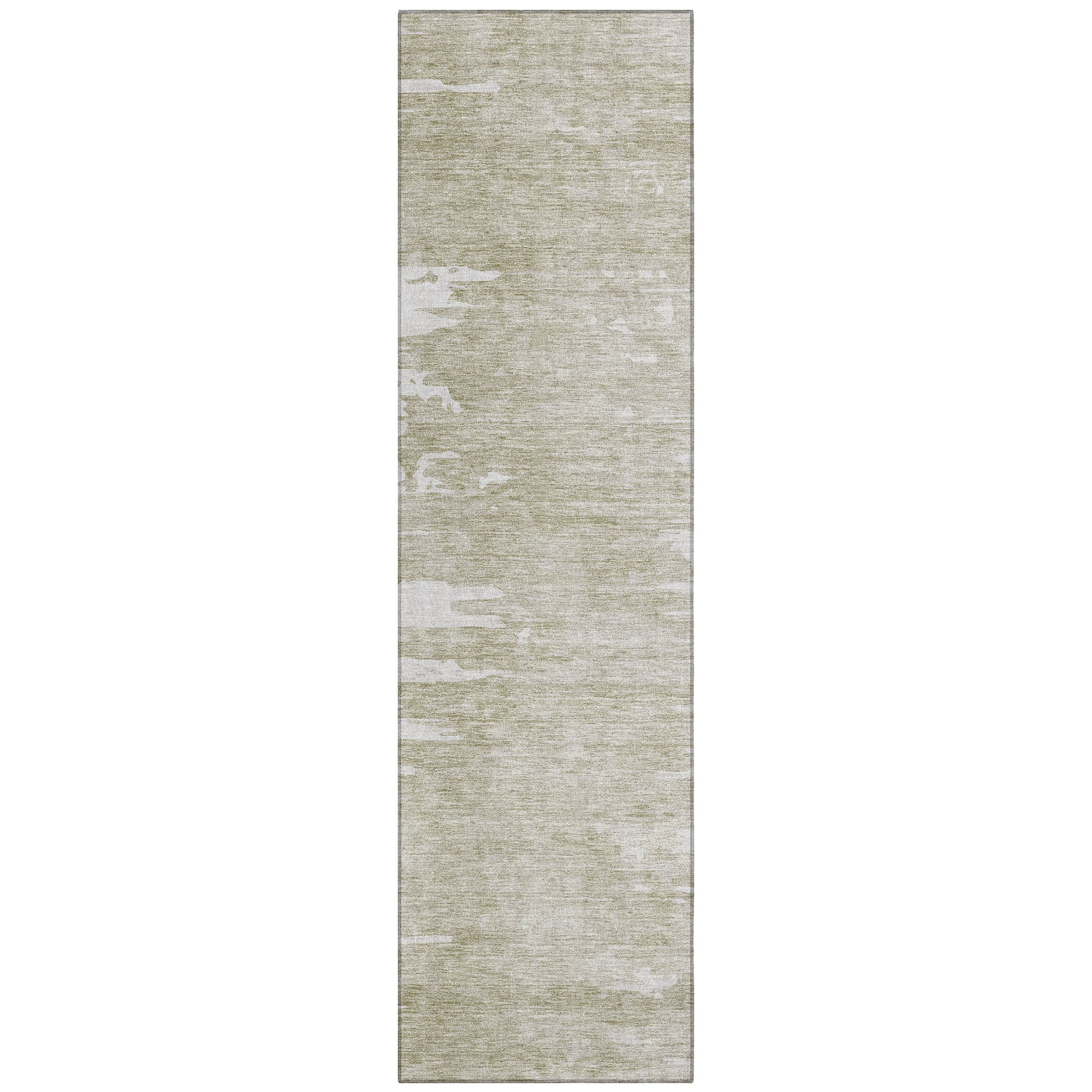 Addison Rugs ACN705TP2X8 Chantille ACN705TP 2 x 7 (ft) Polyester Taupe Rectangular Indoor/Outdoor Geometric Machine washable Area rug