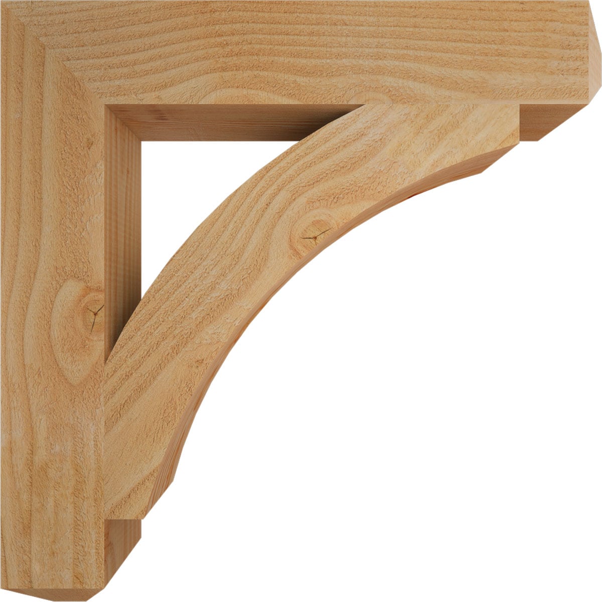 Ekena Millwork BKT04X24X24THR04RDF Exterior-Brackets-Braces - View #3