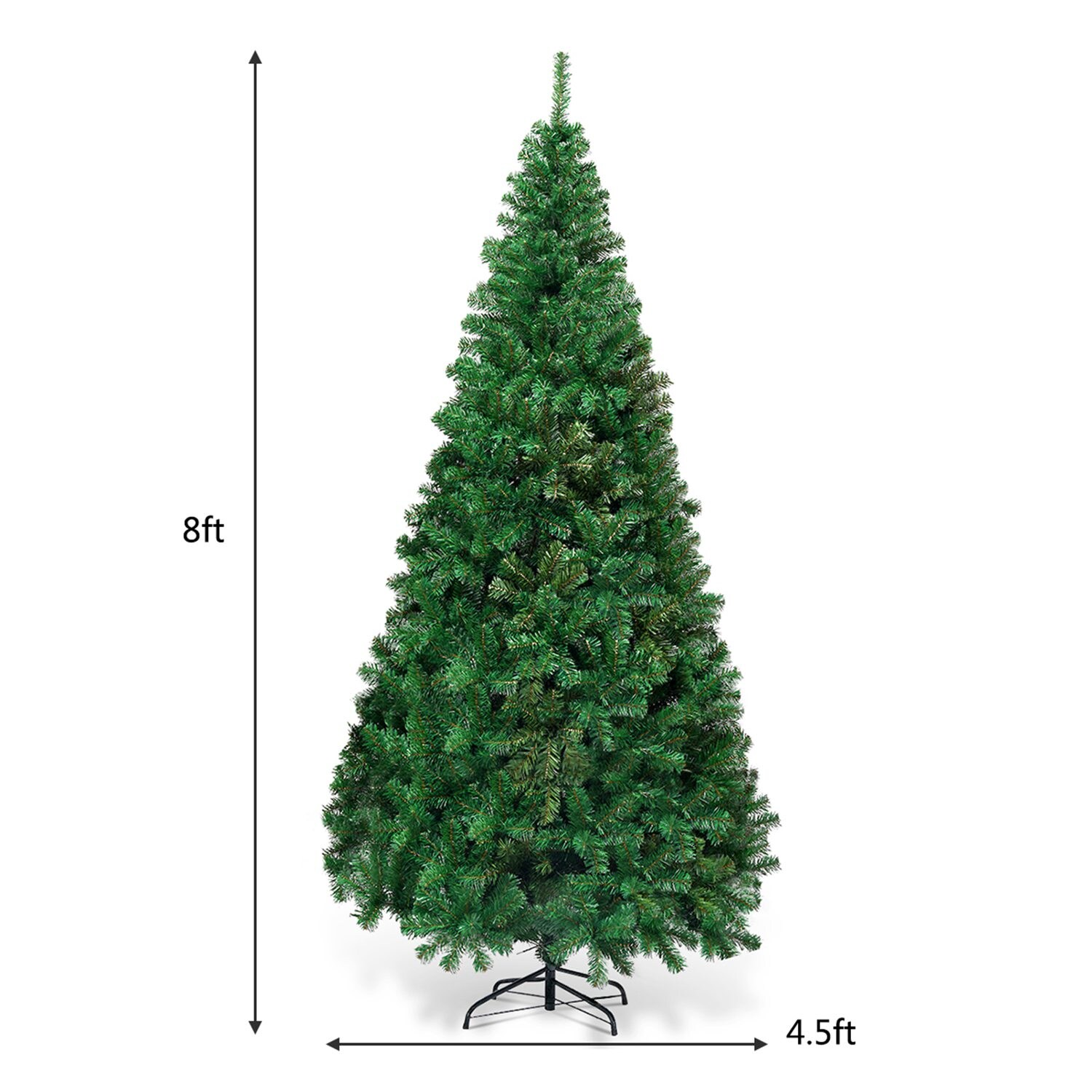 Costway CSHY001509 Artificial-Christmas-Trees - View #3