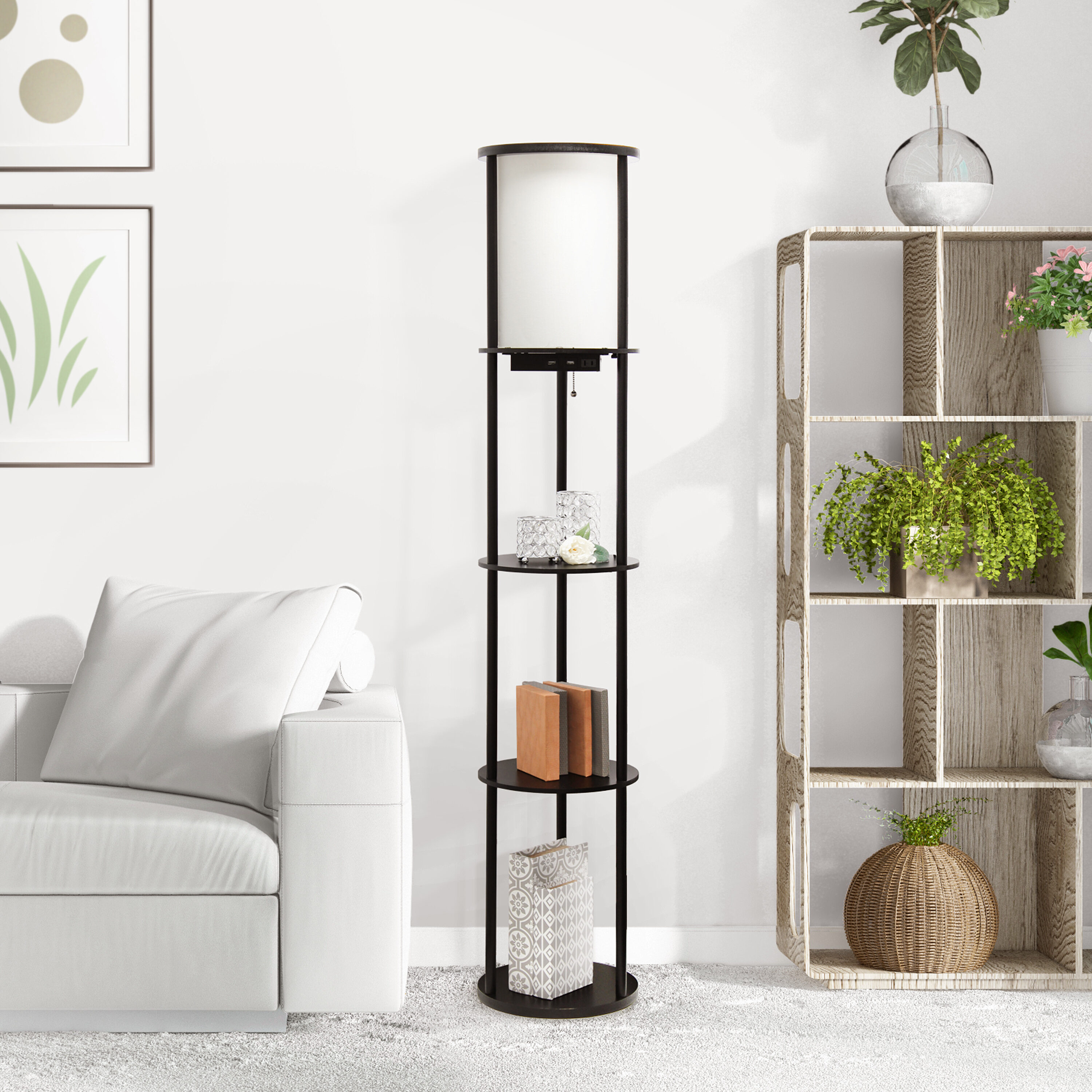 Simple Designs LF2010-BLK floorlamps - View #8