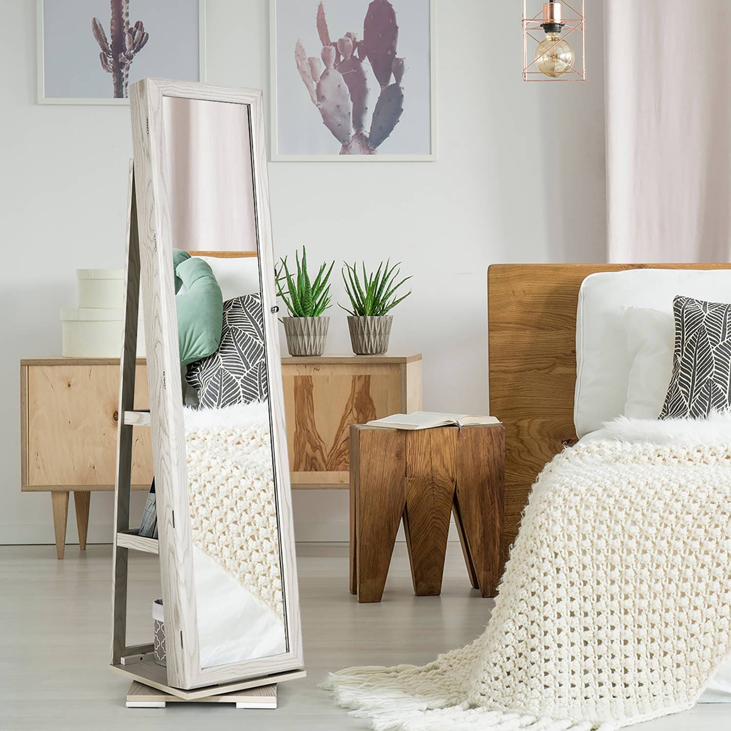 Costway CSHY000158 Jewelry-Armoires - View #3