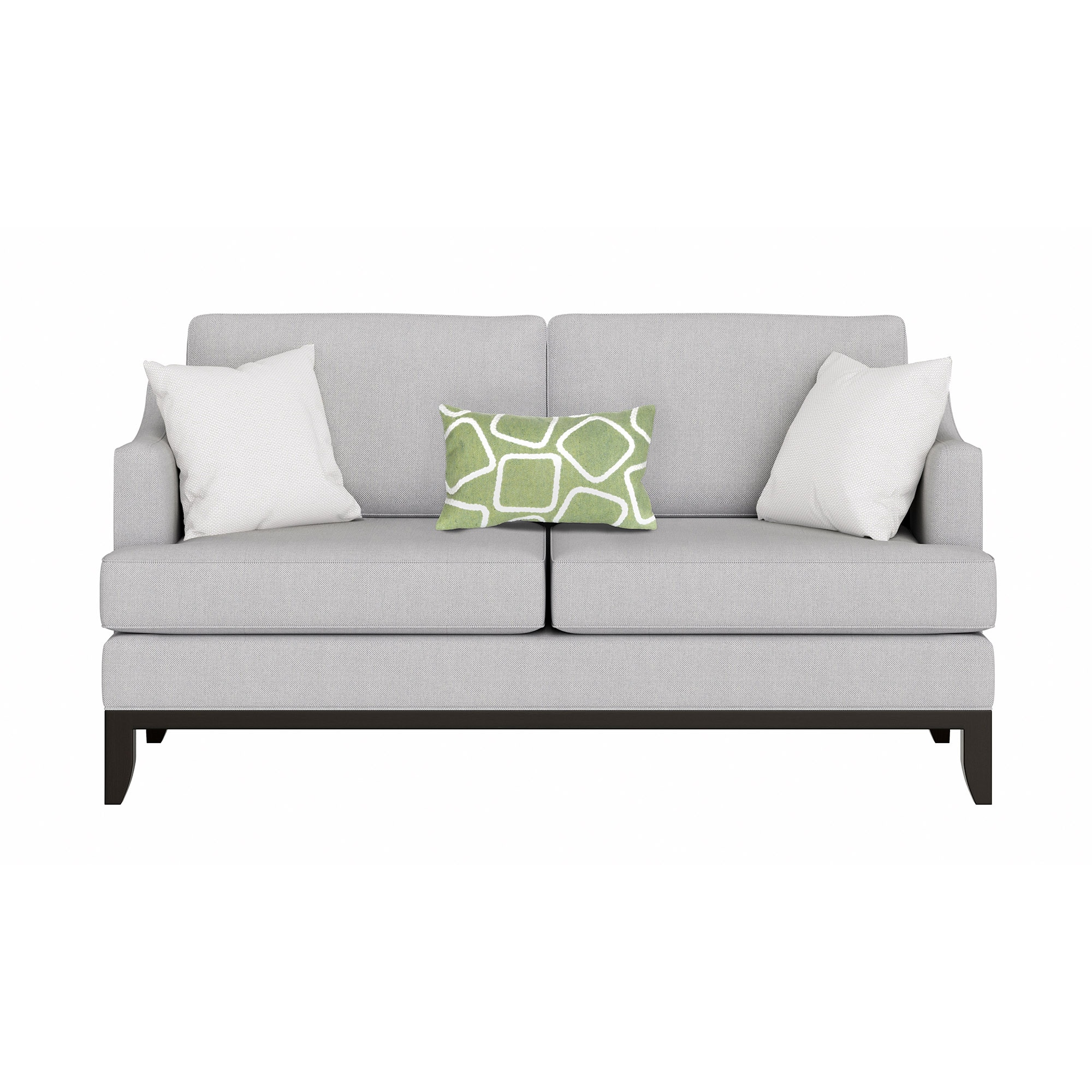 Liora Manne 7SA1S408716 Visions I 12-in x 20-in Lime Rectangular Indoor Decorative Pillow