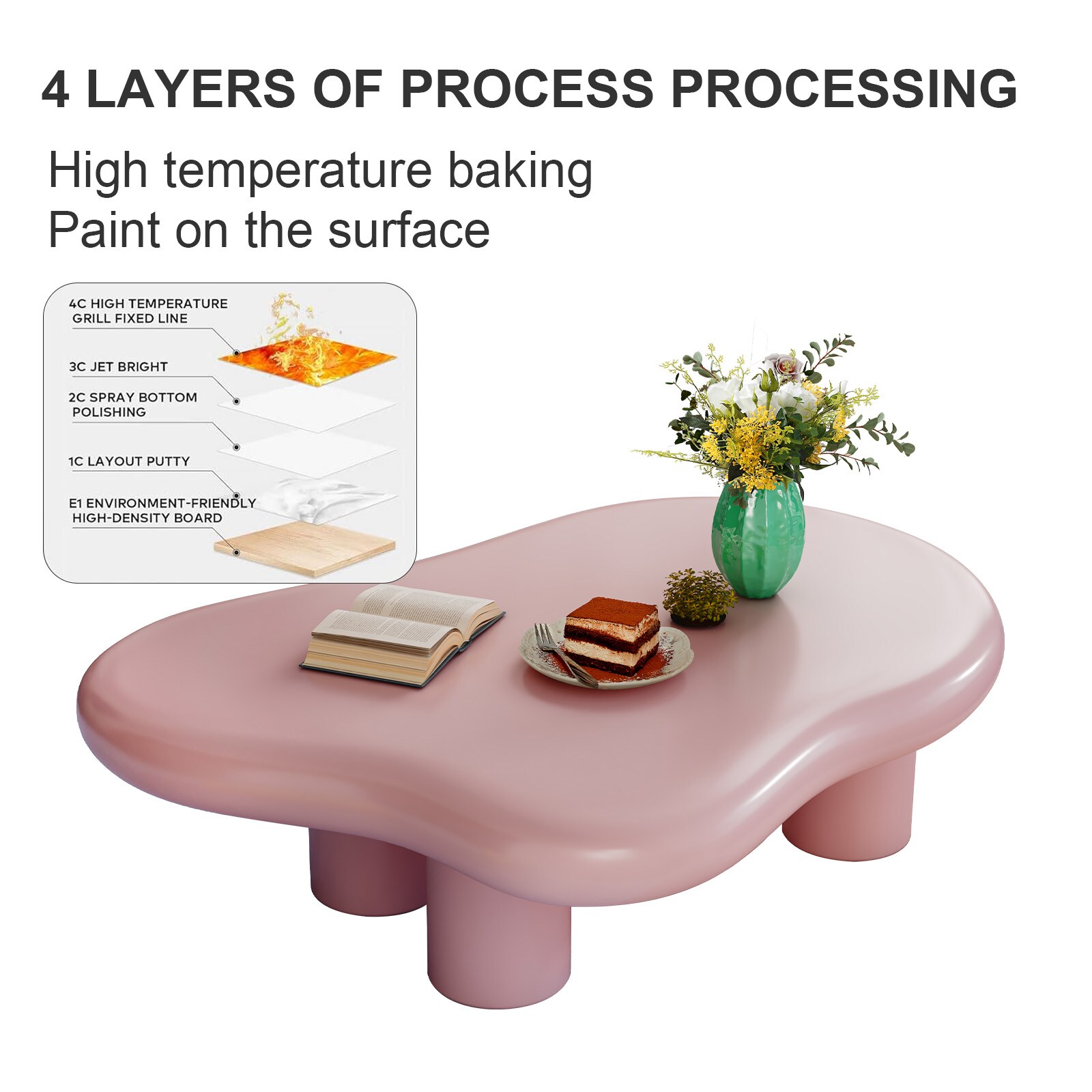 Oizaye DB-CT-3302PINK Coffee-Tables - View #4