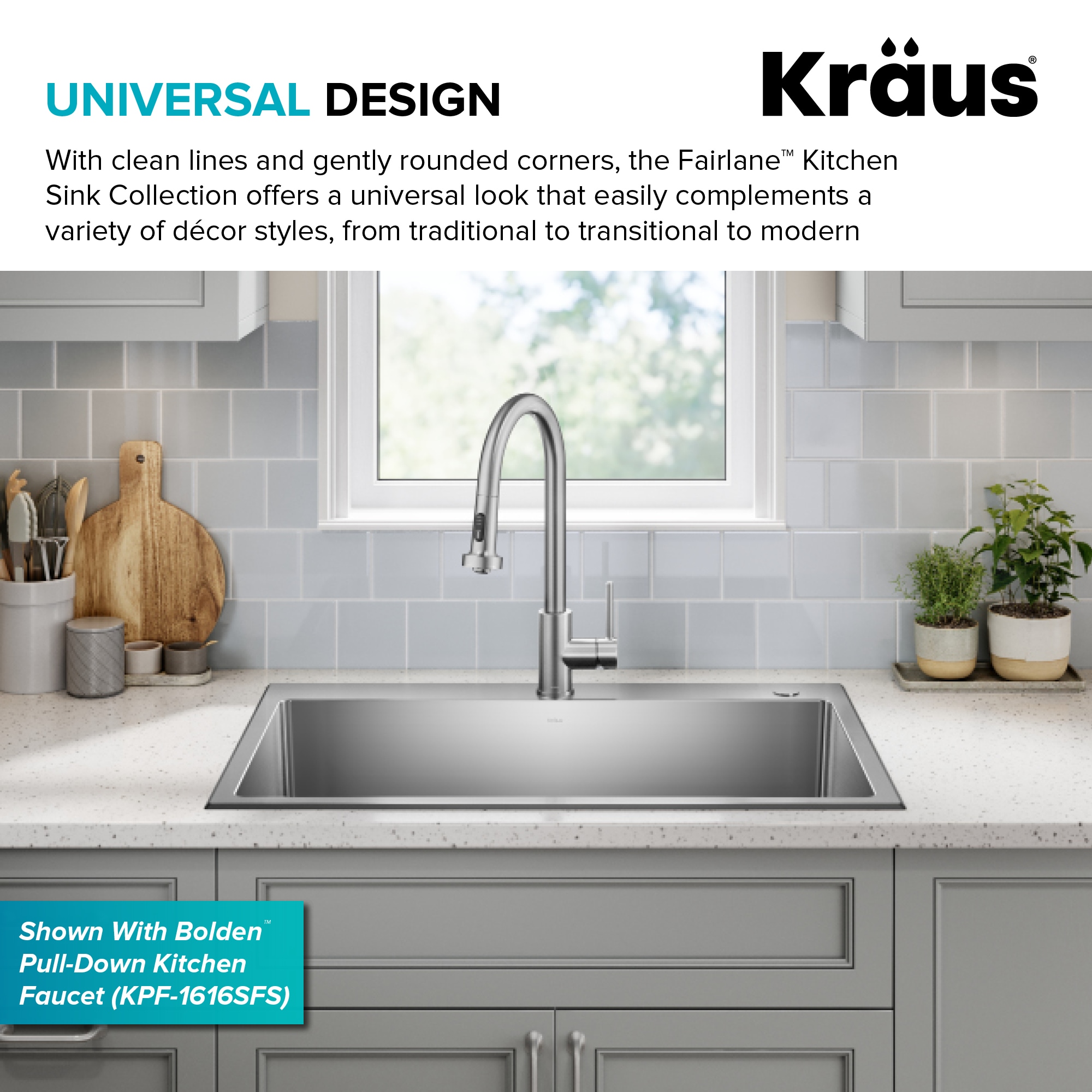 Kraus KHT640-33 Kitchen-Sinks - View #6