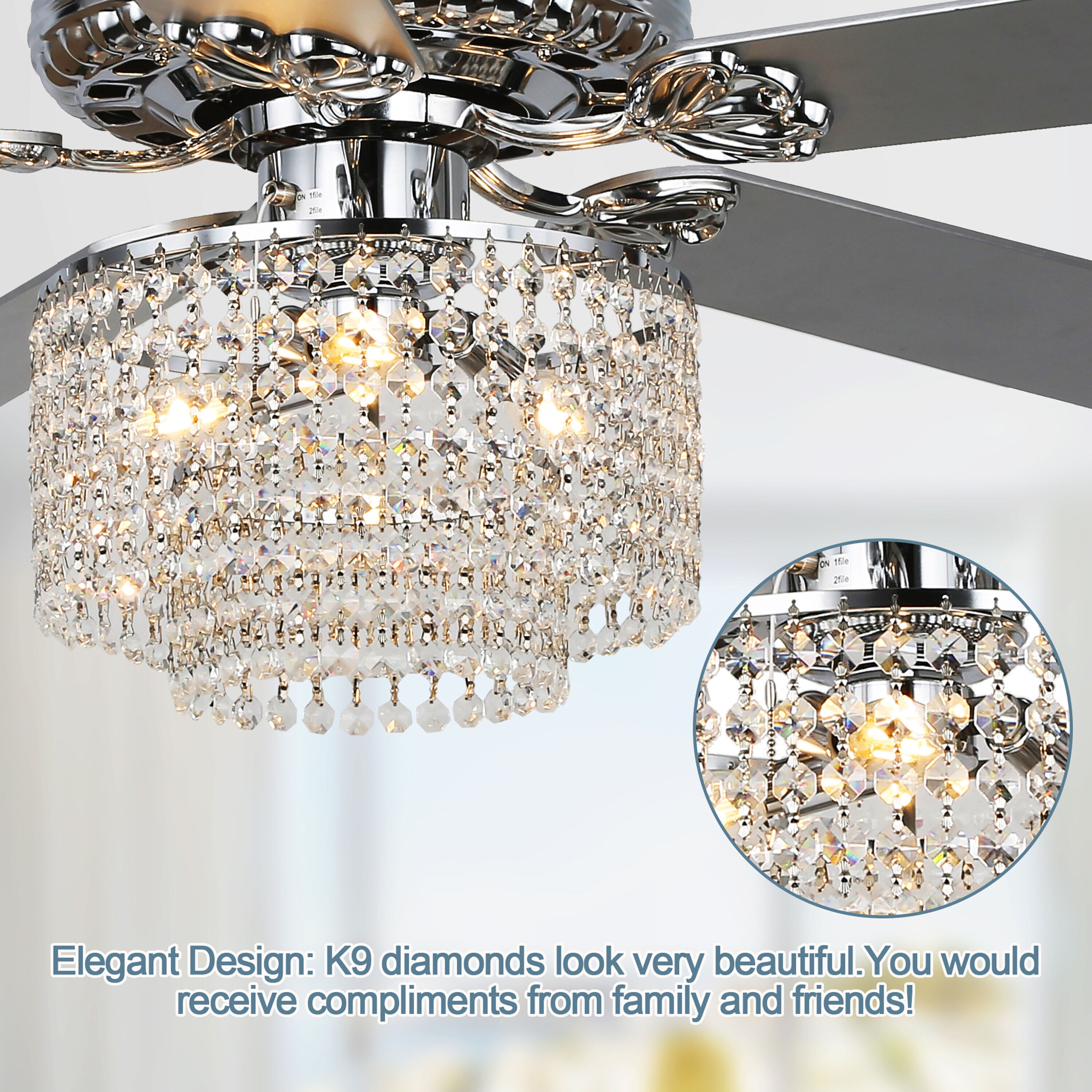 Oaks Decor BD2016 Ceiling-Fans - View #7