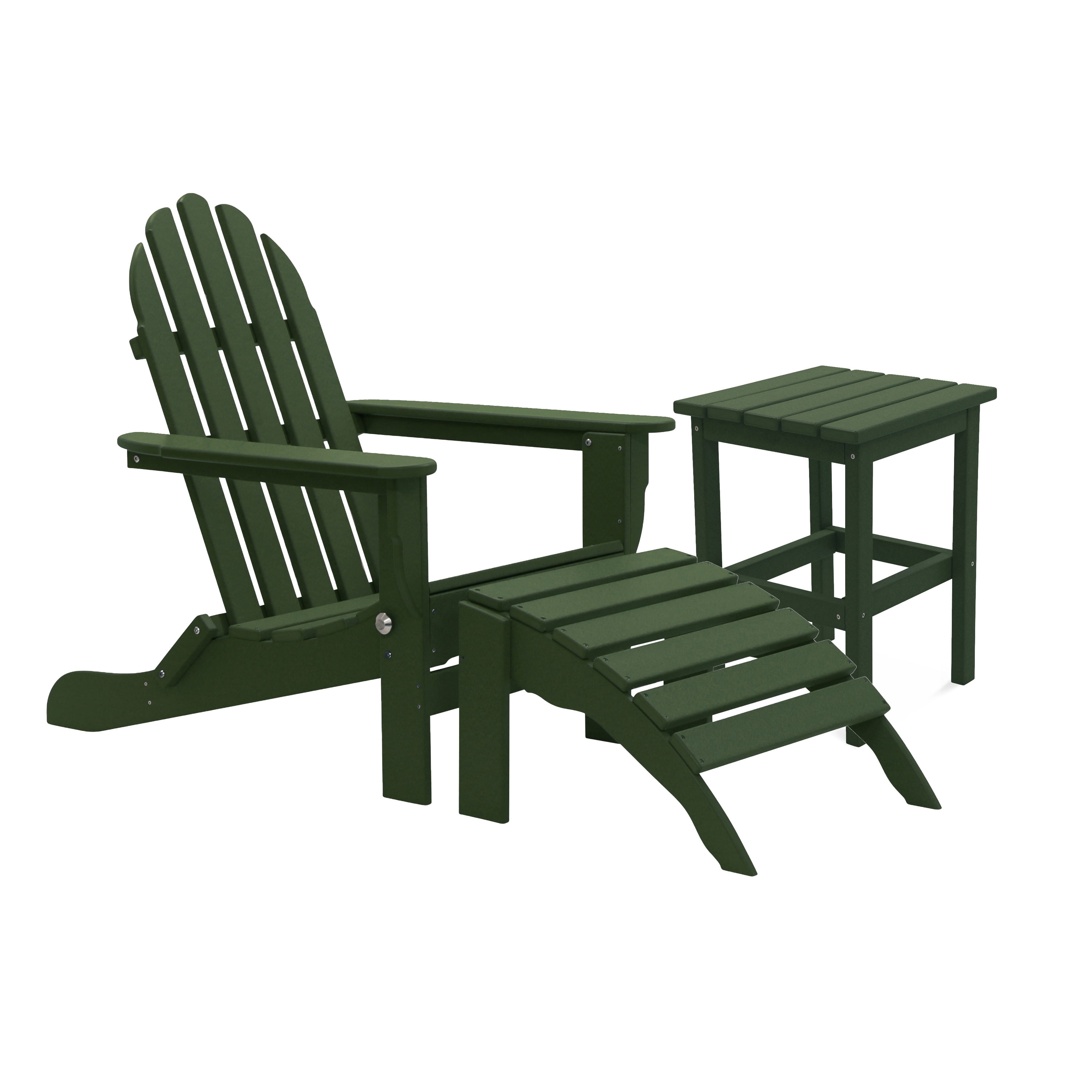 DuroGreen TAC8020AOSSTFG Icon 3-Piece Patio Conversation Set