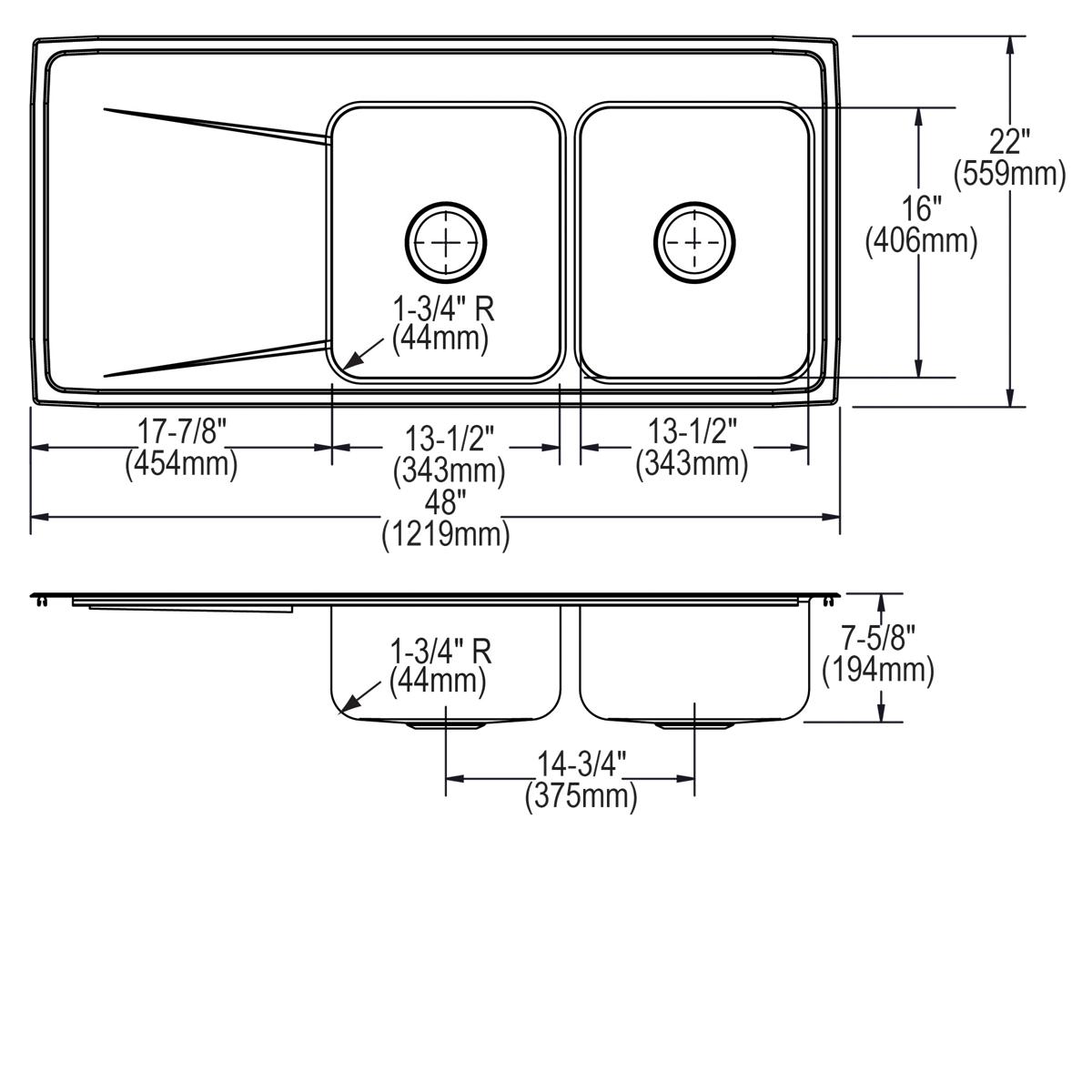 Elkay ILR4822R4 Kitchen-Sinks - View #9