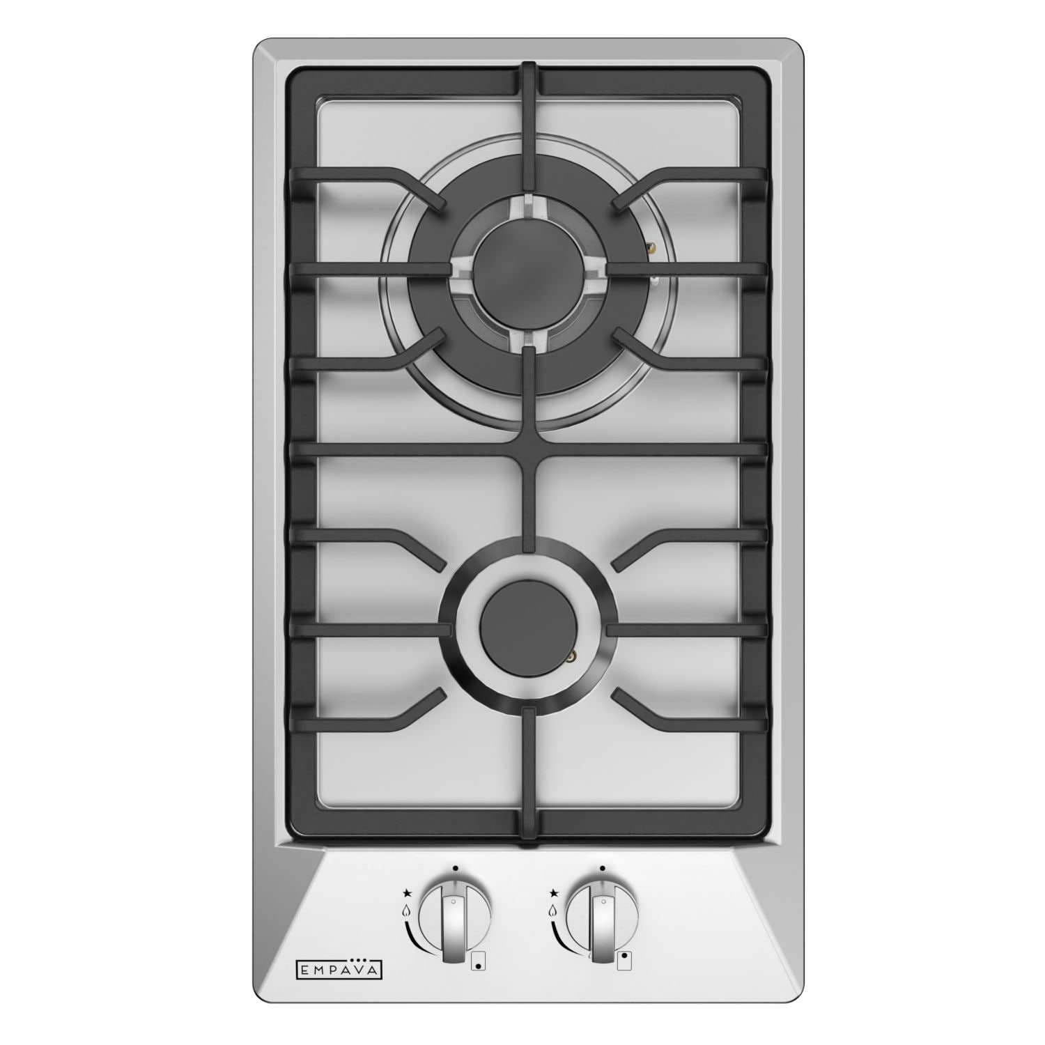 2 burner gas cooktop best sale