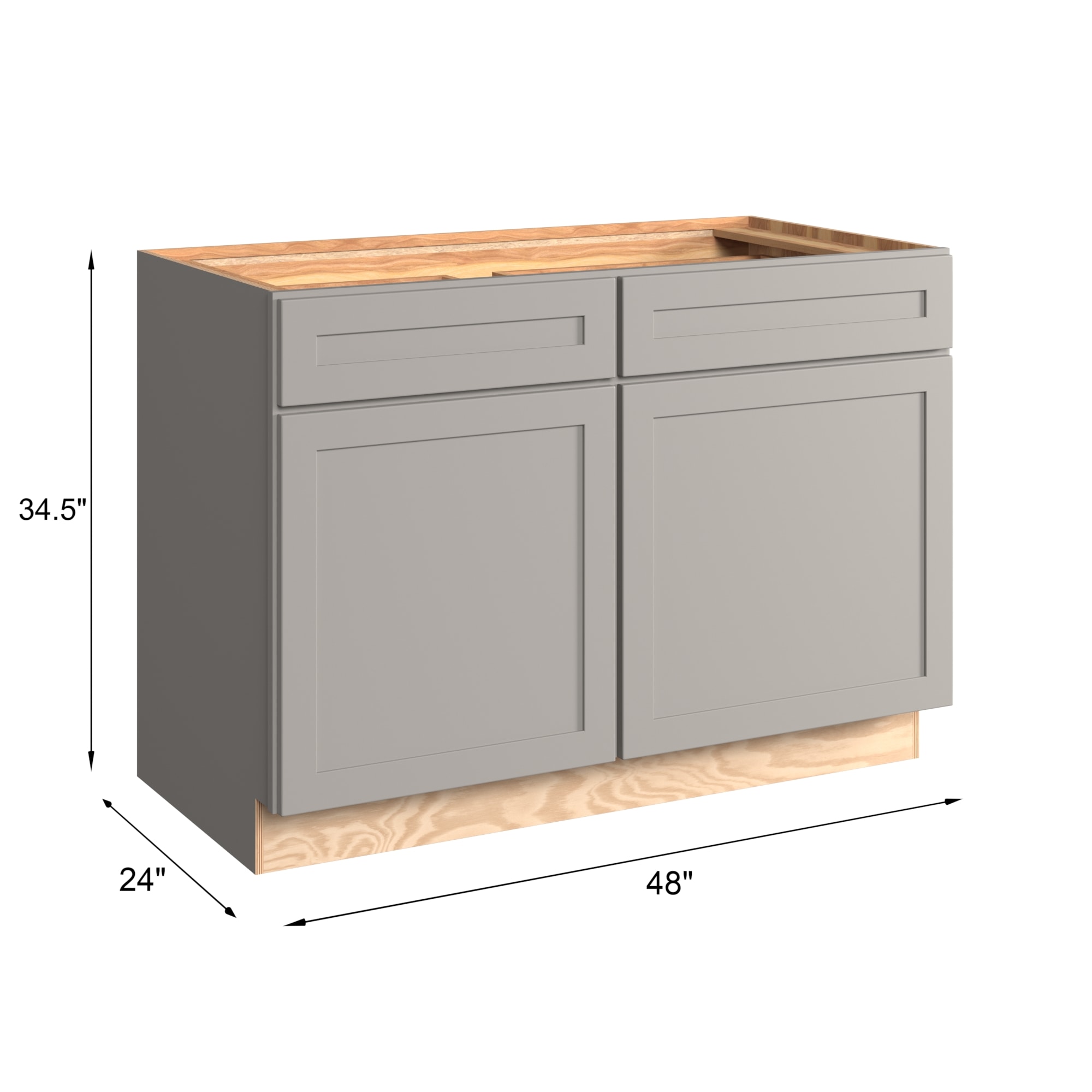 KraftMaid Momentum B48G81 Cabinets-Kitchen - View #3