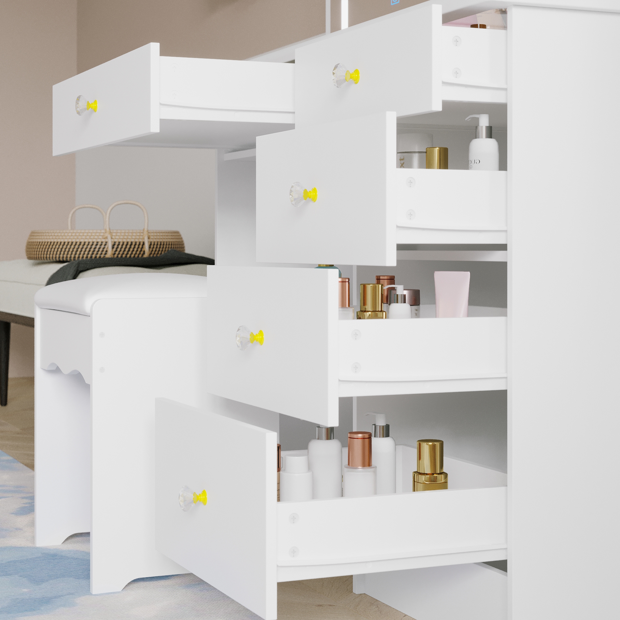 FUFU&GAGA LJY-KF390029-01 Bedroom-Vanities - View #10