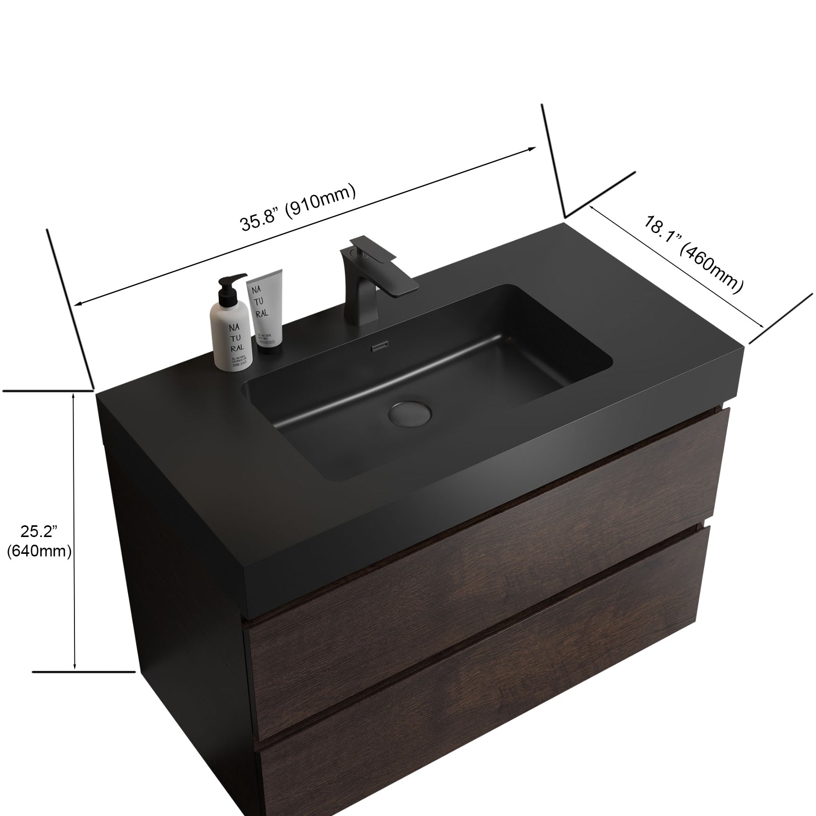 Boyel Living BL-AH-07124 Vanity-Tops - View #2