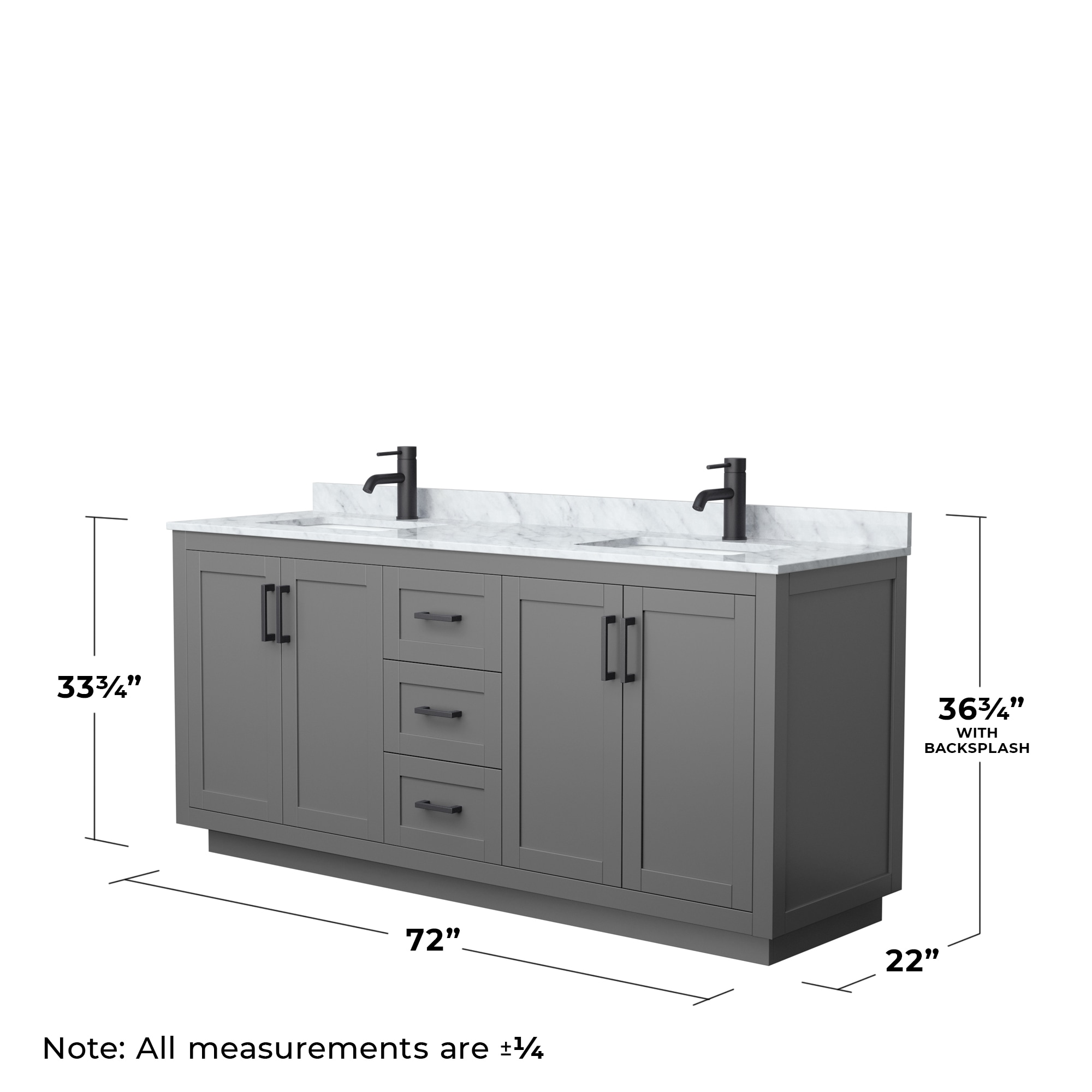 Wyndham Collection WCF292972DGBCMUNSMXX Bath-Vanity-Combo - View #5