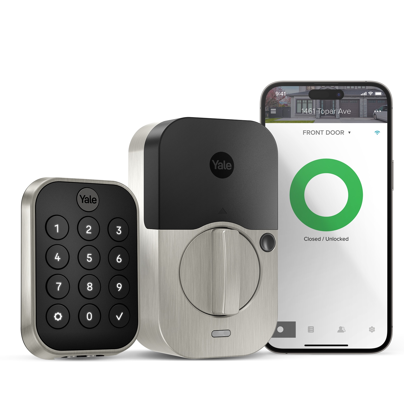 Yale Assure Lock 2 Oil Rubbed Bronze Smart Lock Electronic Deadbolt with Wifi Bluetooth Keypad YRD430-WF1-0BP Sansujyuku sansujyuku.com