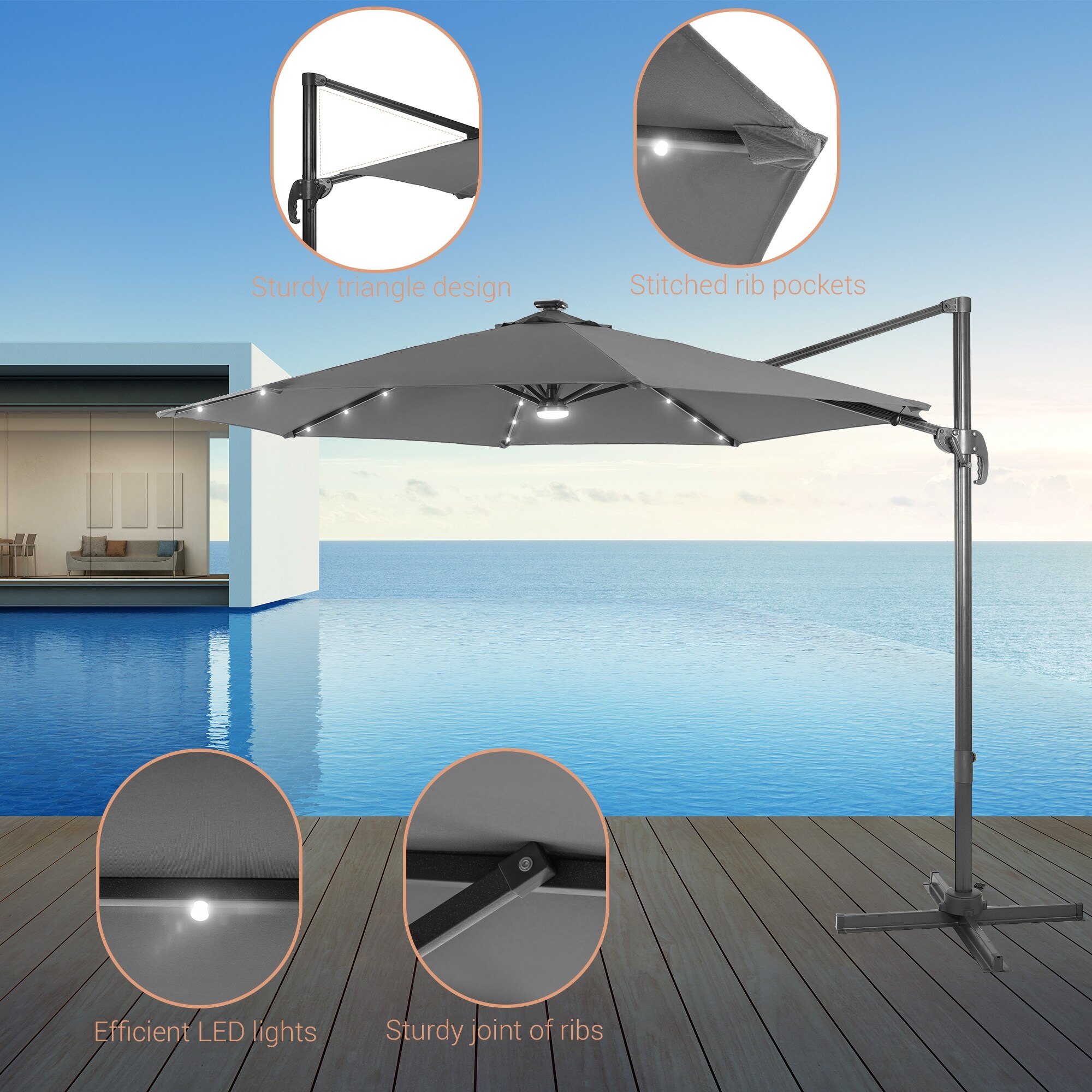 ACEGOSES LW-PCT-JC12LY-LED Umbrellas-2 - View #7