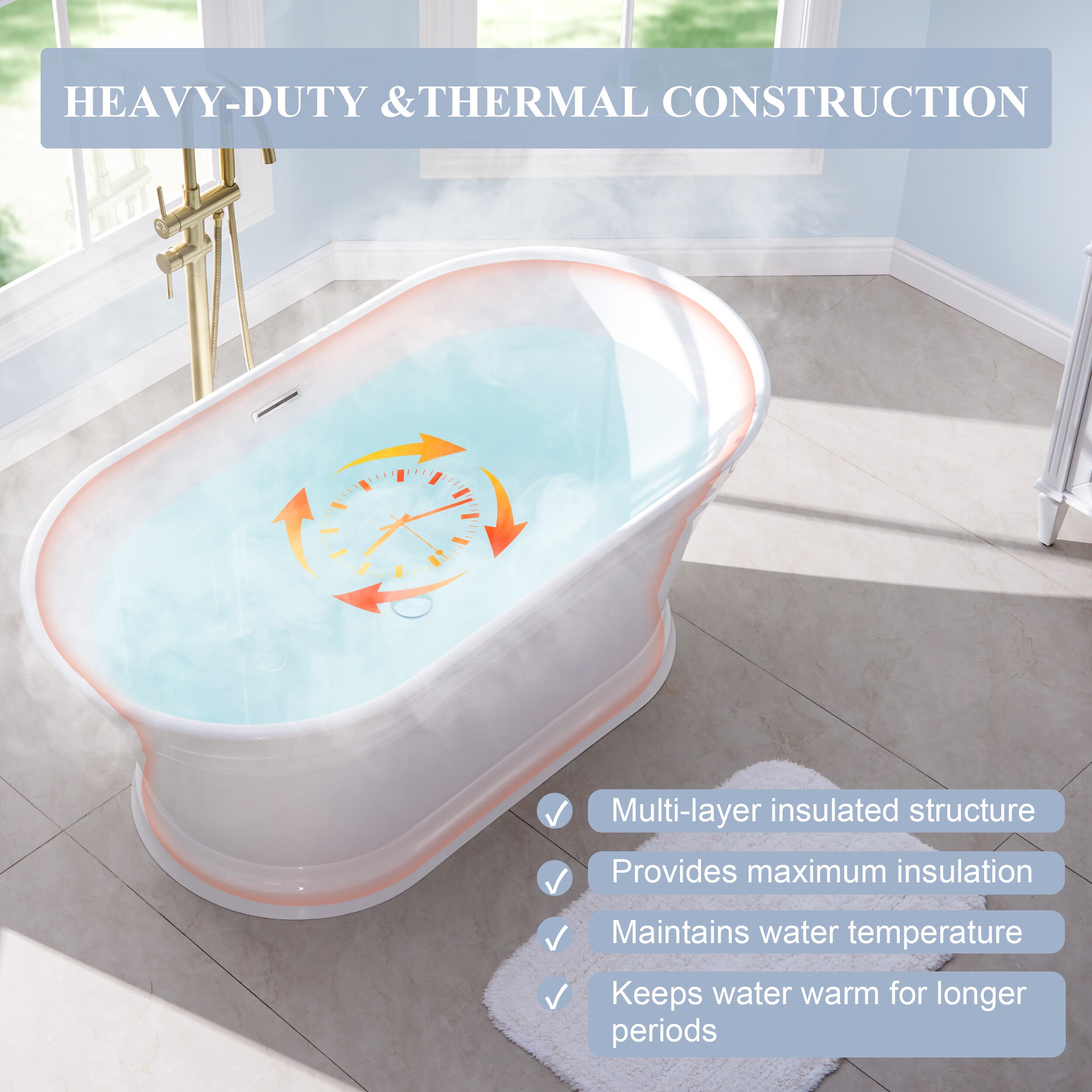 WELLFOR BCB1930BGM - WF bathtubs - View #11