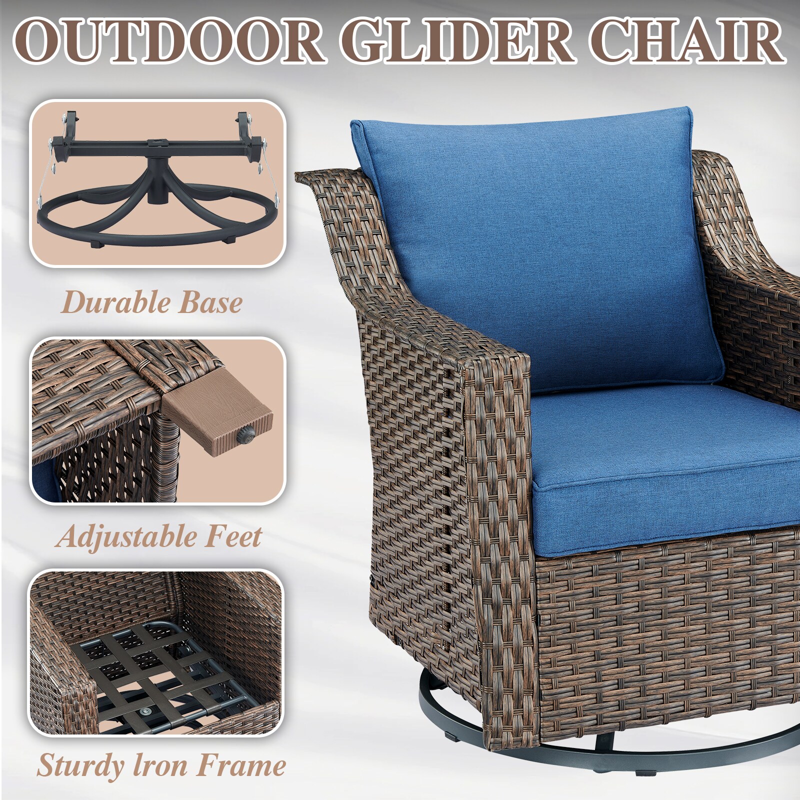 Jeehope PALRBR20-1S Patio-Chairs - View #7