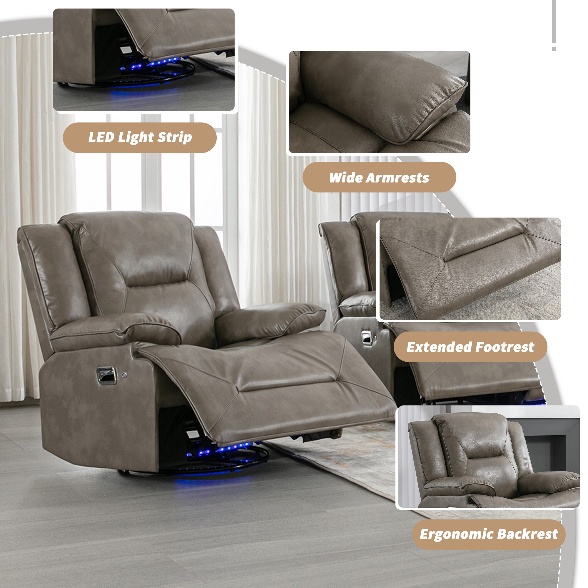 ModernLuxe WF323621AAE Sofas-Loveseats - View #3