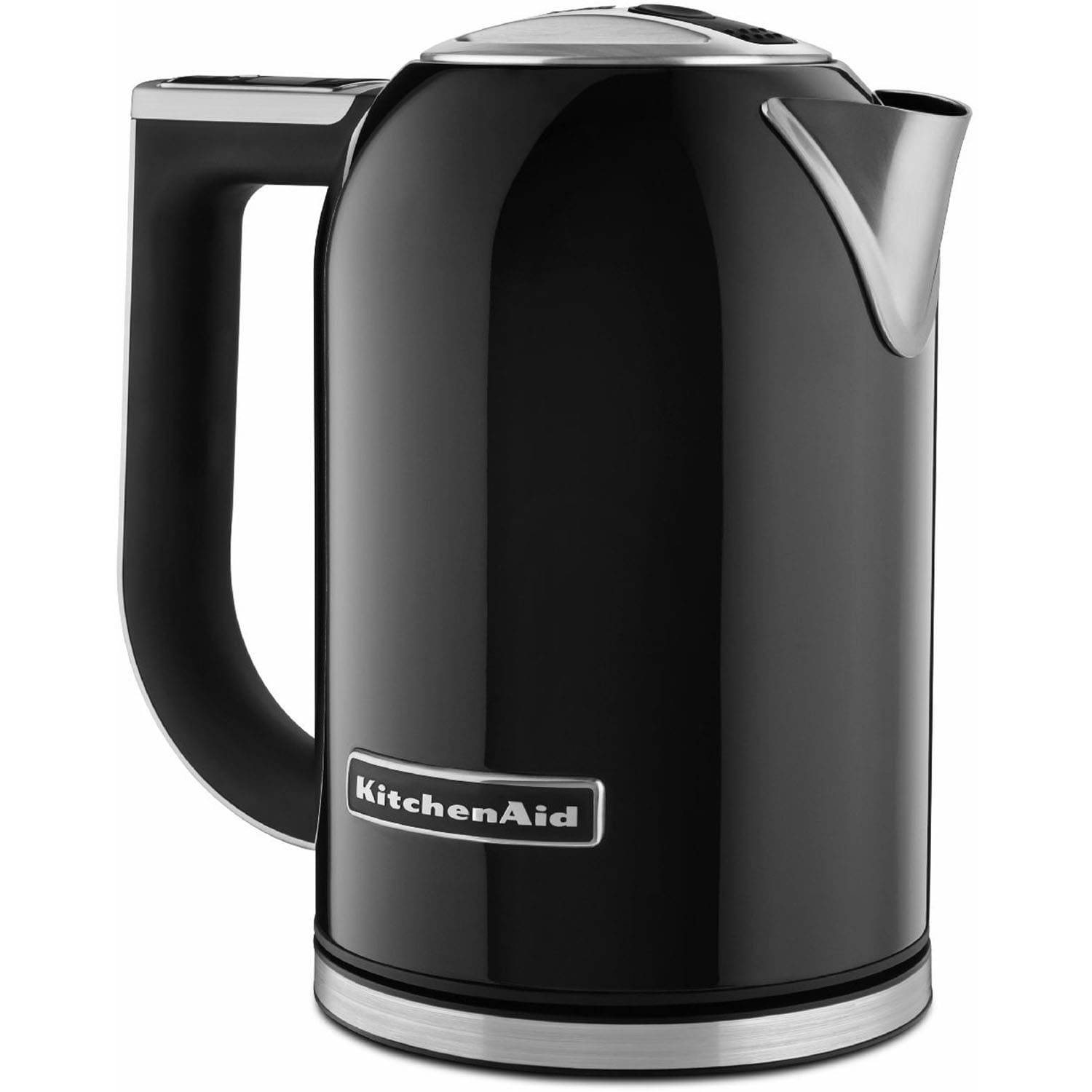 KitchenAid Onyx Black 7-Cup Corded Manual Electric Kettle at