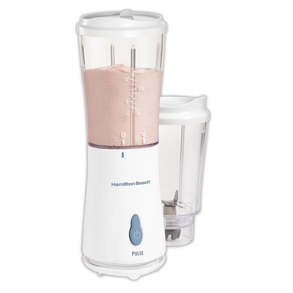 Hamilton Beach Personal Smoothie Blender with 14 Oz Travel Cup and Lid
