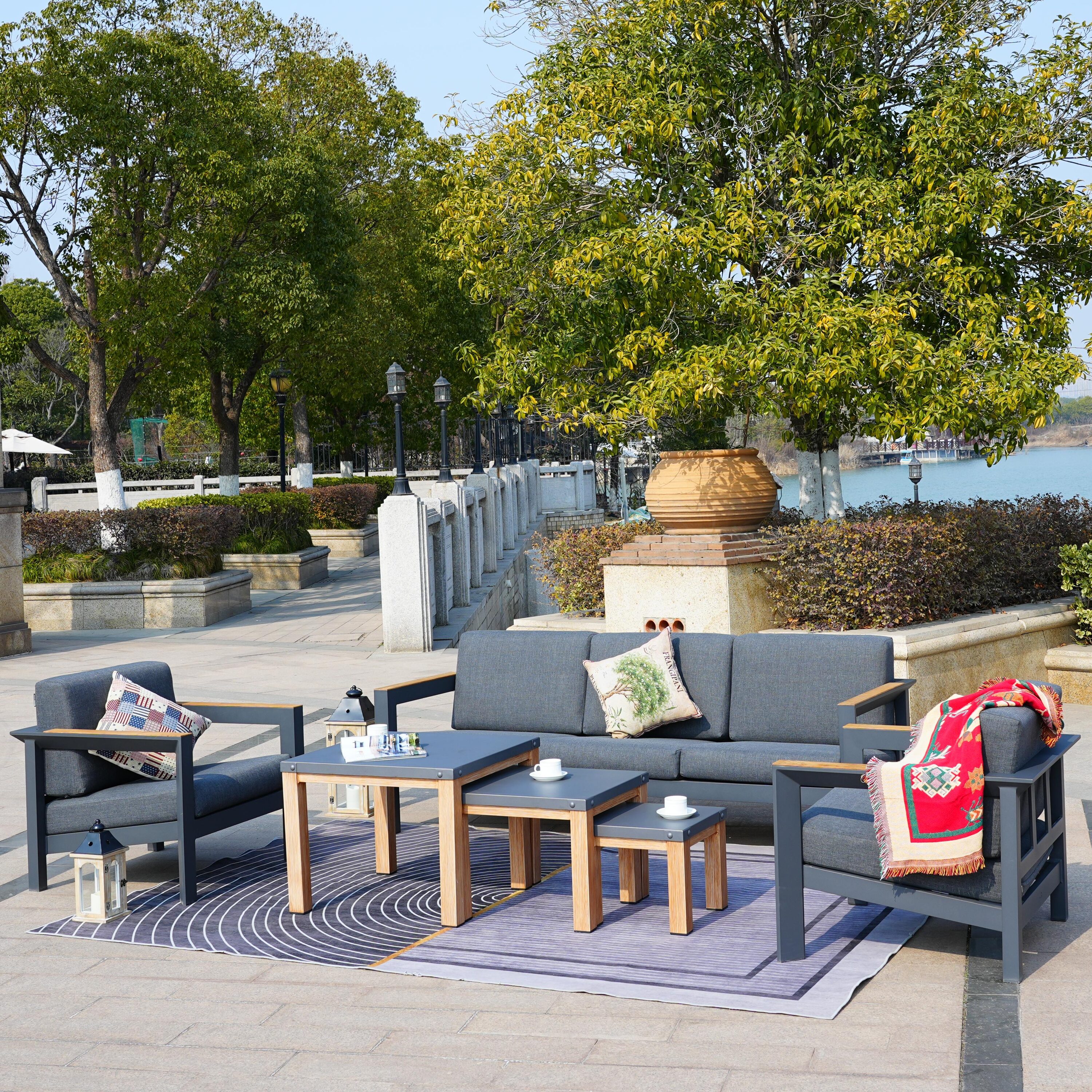 Direct Wicker DWS-2326TS2SC&2341 Patio-Conversation-Sets - View #9