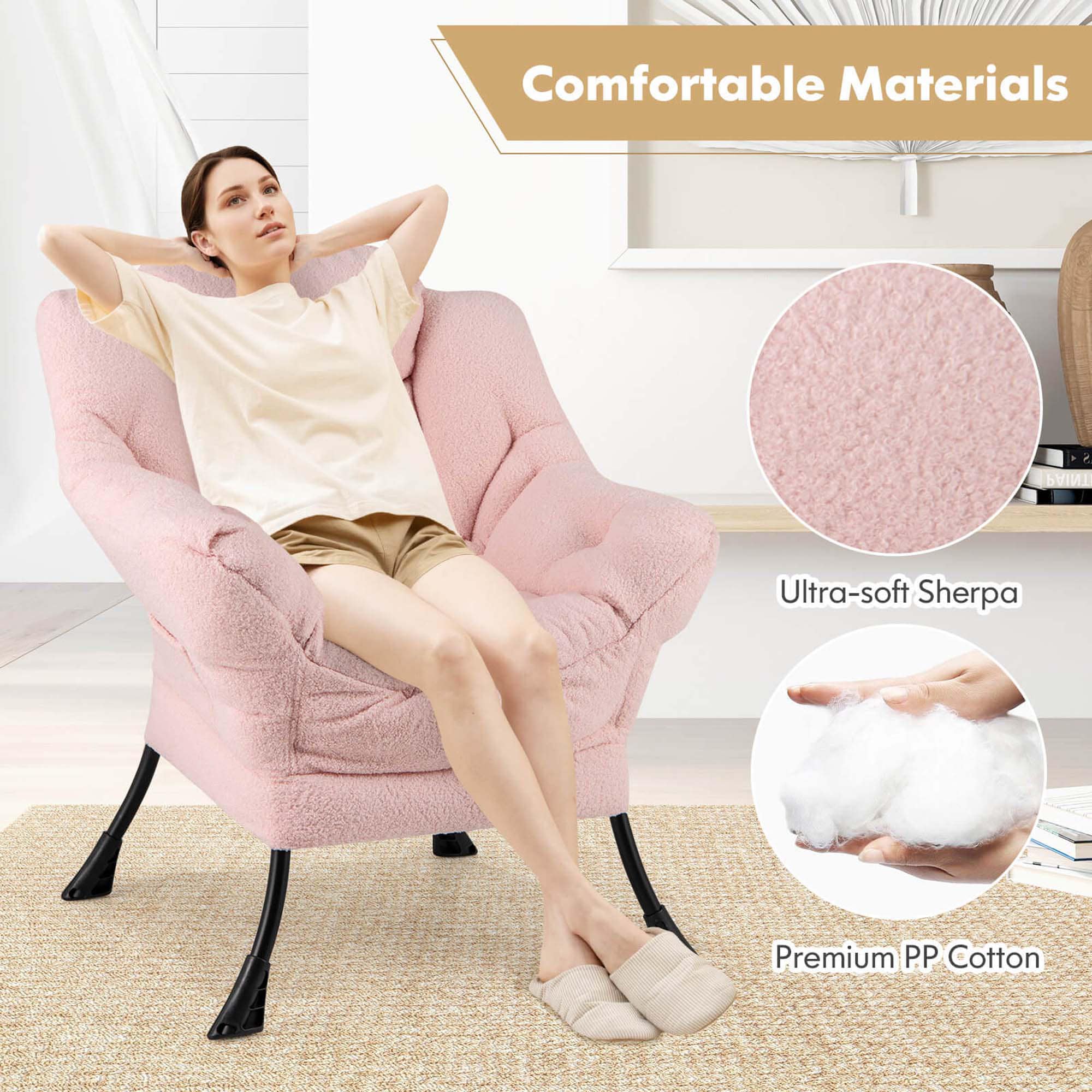 Costway HCST03407 chairs - View #3