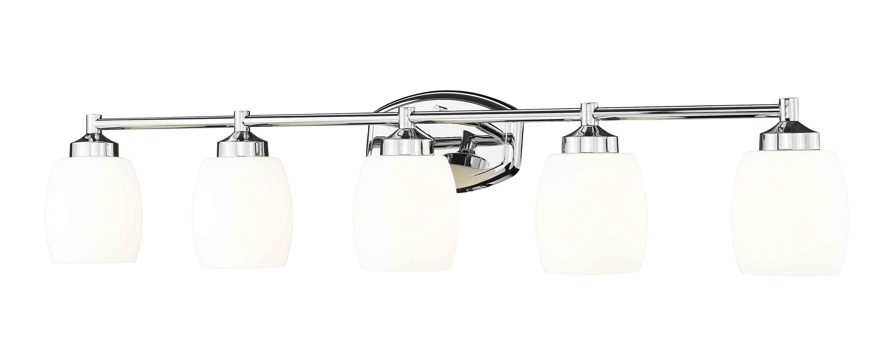 Z-Lite 745-5V-CH Kendrick 39.25-in 5 -Light Polished Chrome Modern/contemporary Vanity light