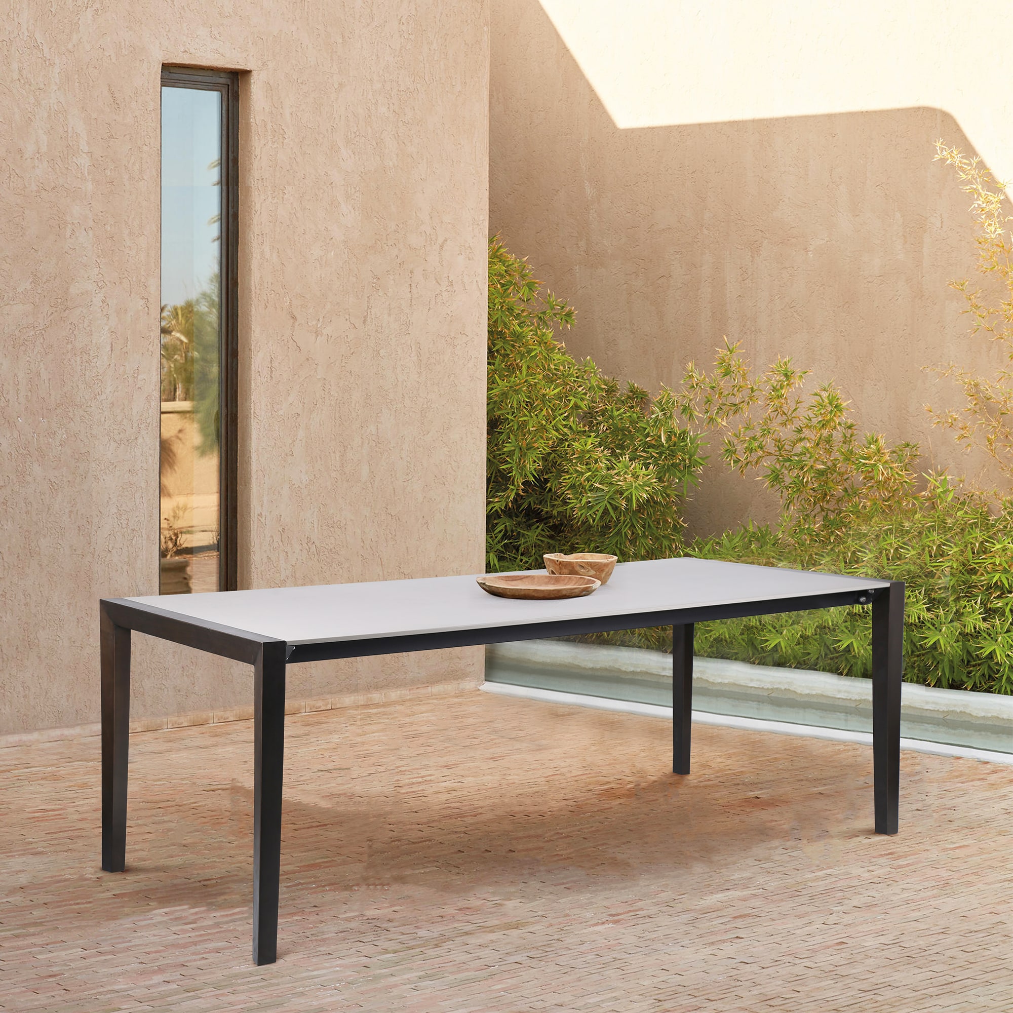 Armen Living LCFLDIWDDK Dining-Tables - View #4