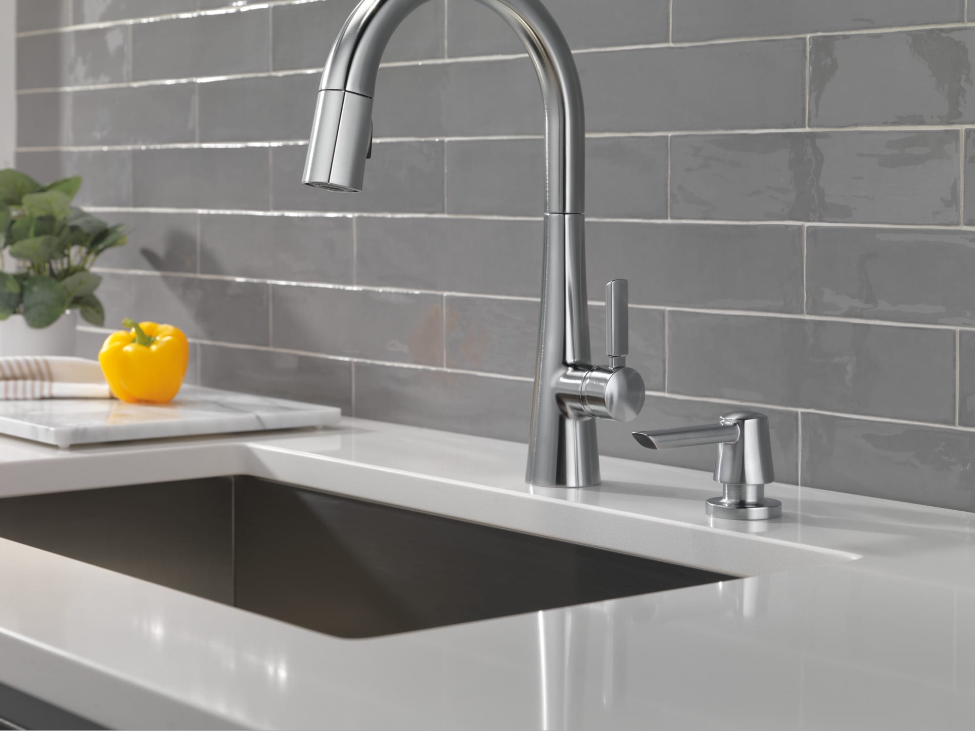 Monrovia Arctic Stainless Steel Soap and Lotion Dispenser