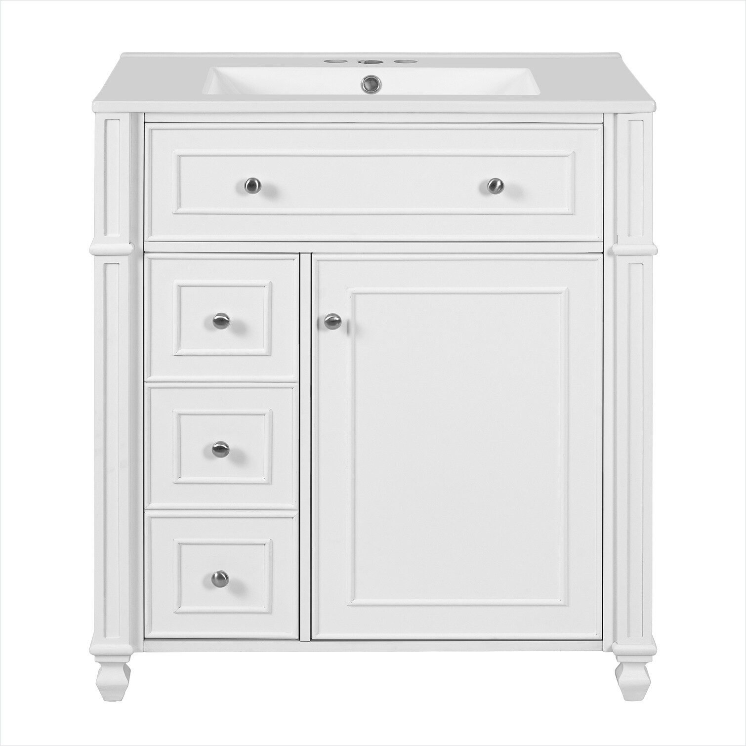 SunJet M81BTPZYXELG Bath-Vanity-Combo - View #12