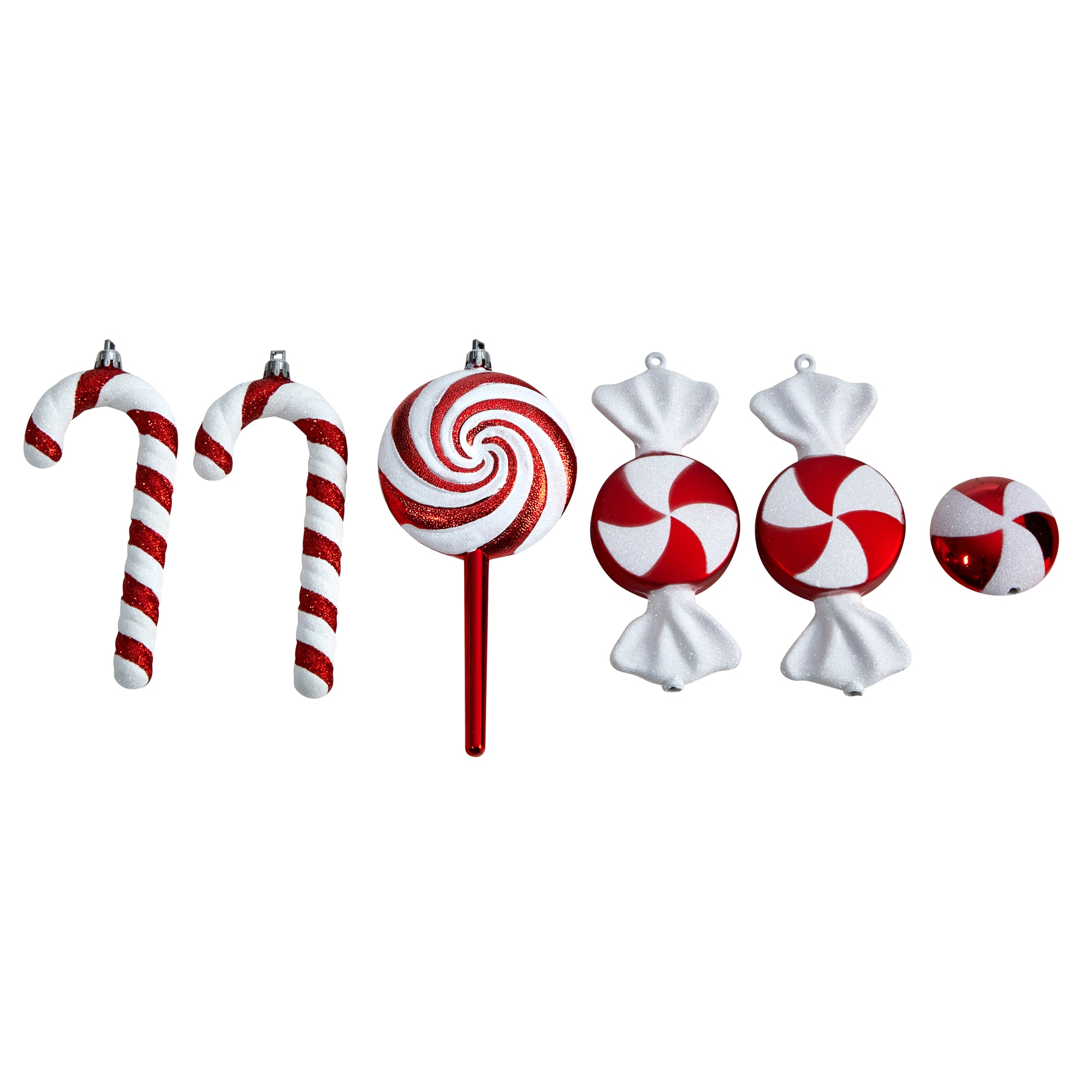 Nearly Natural D1050 Multiple colors/finishes Candy Standard Indoor Ornament Shatterproof