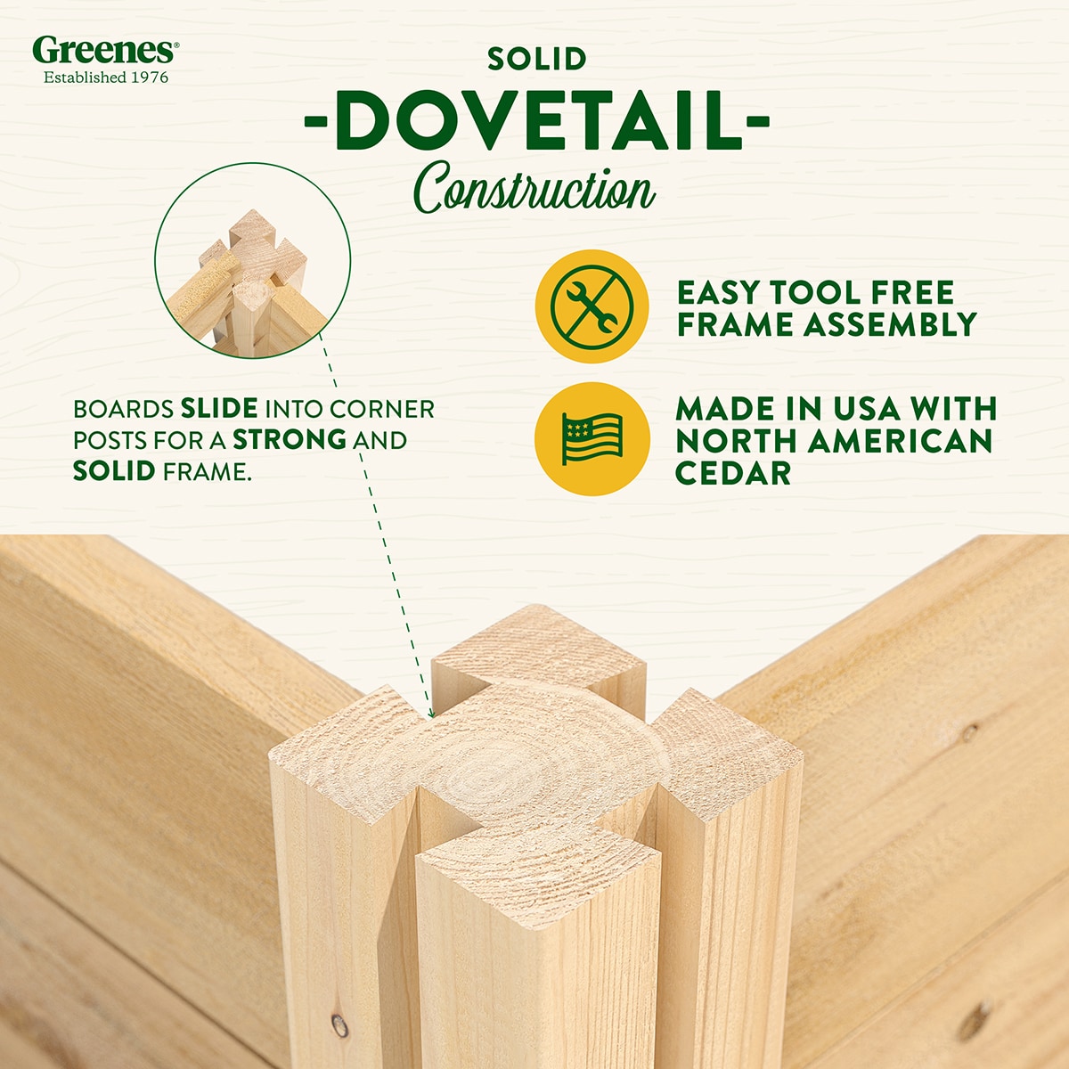 Cedar Wood Tall Tiers Raised Garden Bed