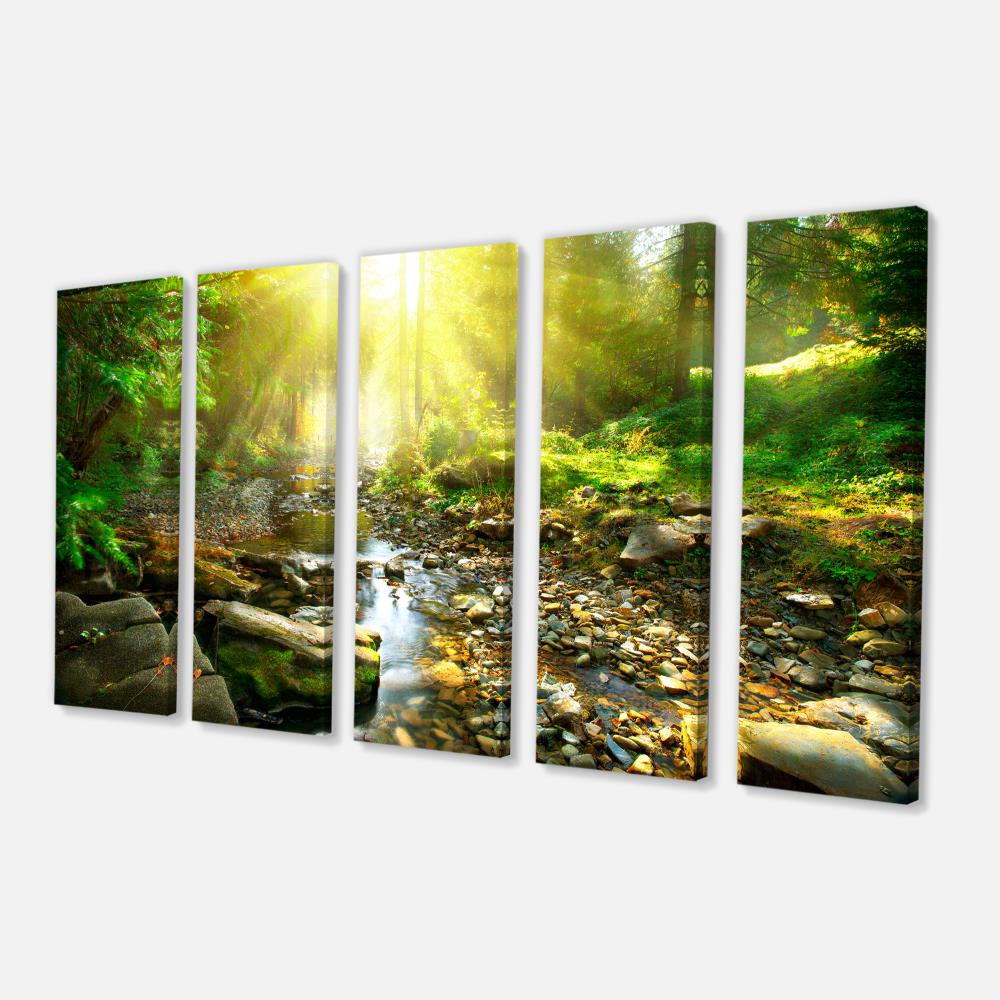 Designart 28-in H x 60-in W Landscape Print on Canvas at Lowes.com