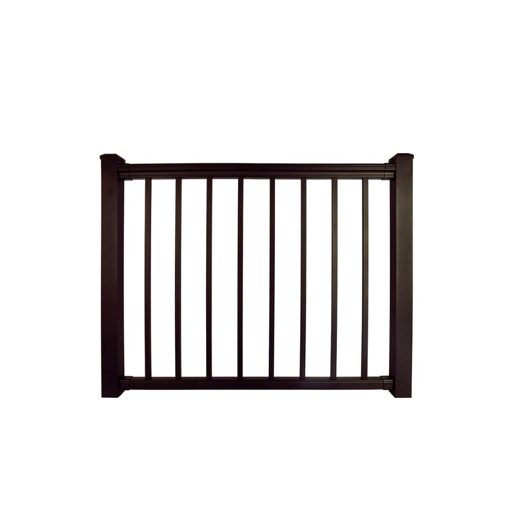 NewTechWood AL-36-GATE-BRZ railings - View #2