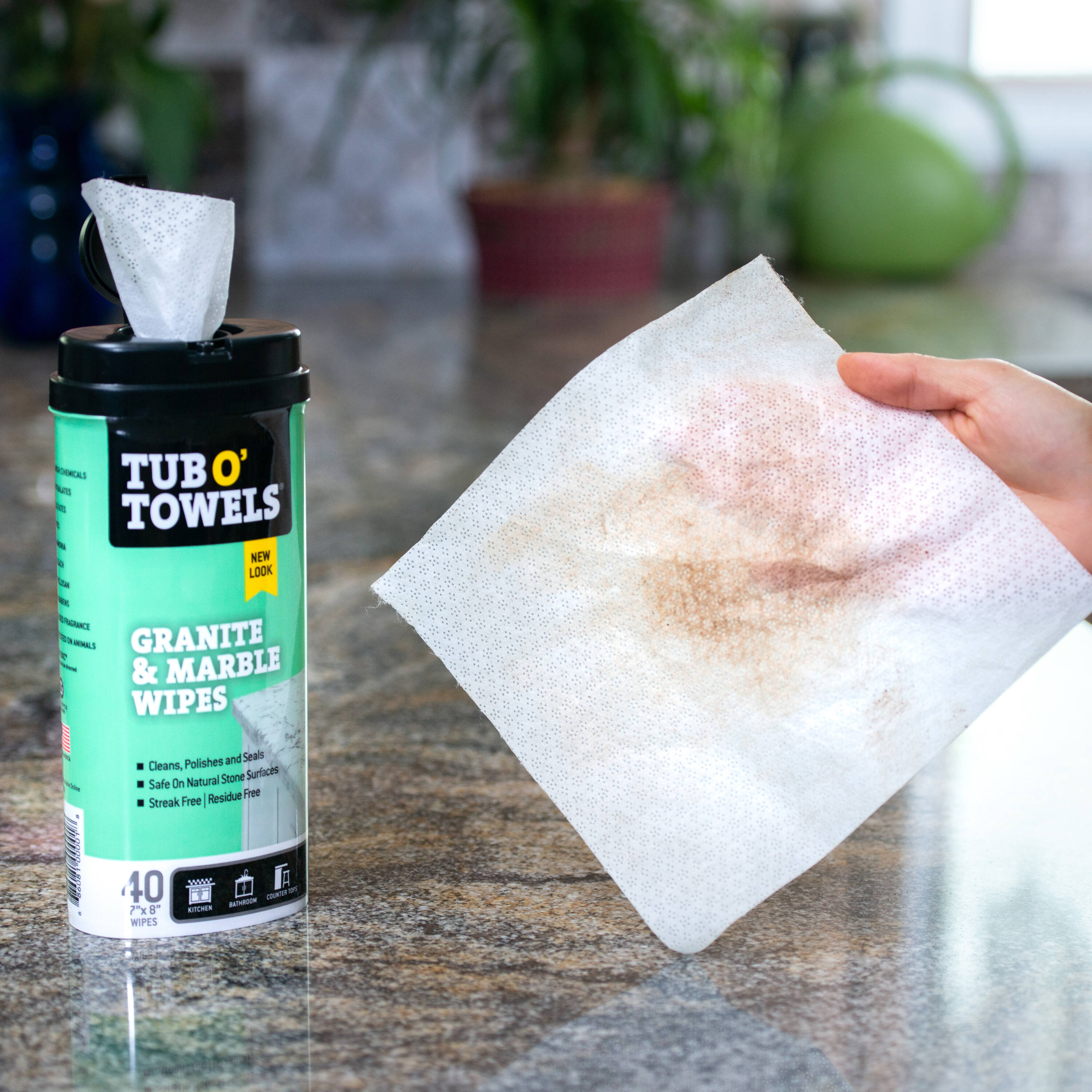 Tub O' Towels TW40-GR-C Cleaning-Cloths - View #5