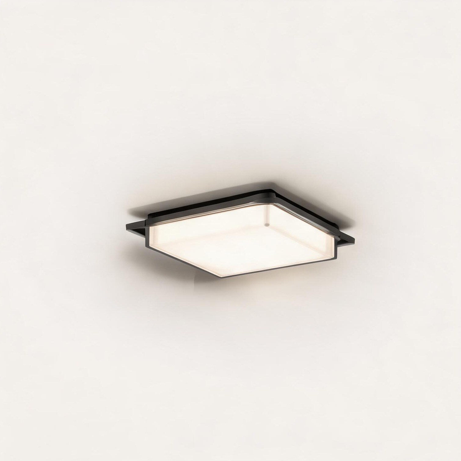 Naturefalls Bathroom Lighting - Integrated LED Flush Mount Vanity Light ...