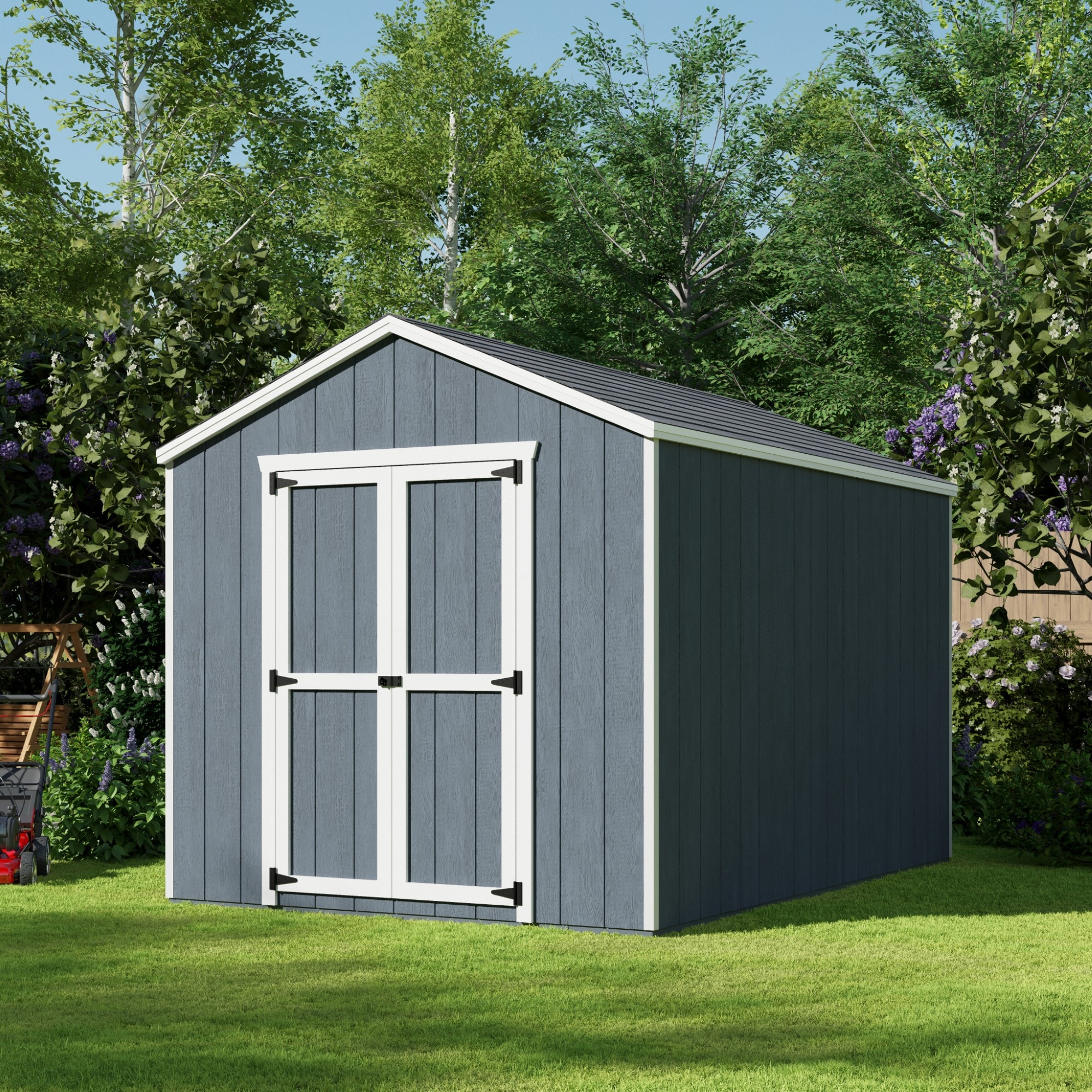 Little Cottage Co 8X12 VGS-PC Wood-Storage-Buildings - View #2