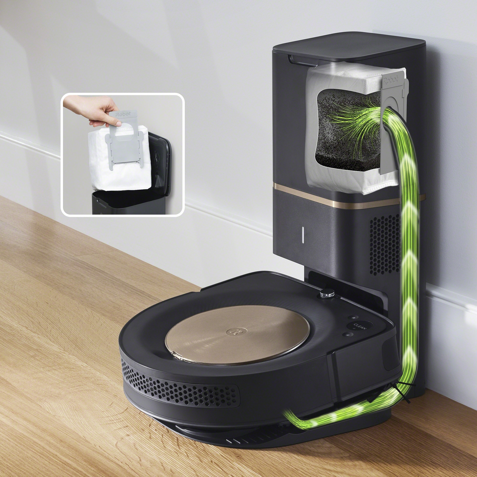 iRobot Roomba s9+ 9550 Auto Charging Pet Robotic Vacuum Self