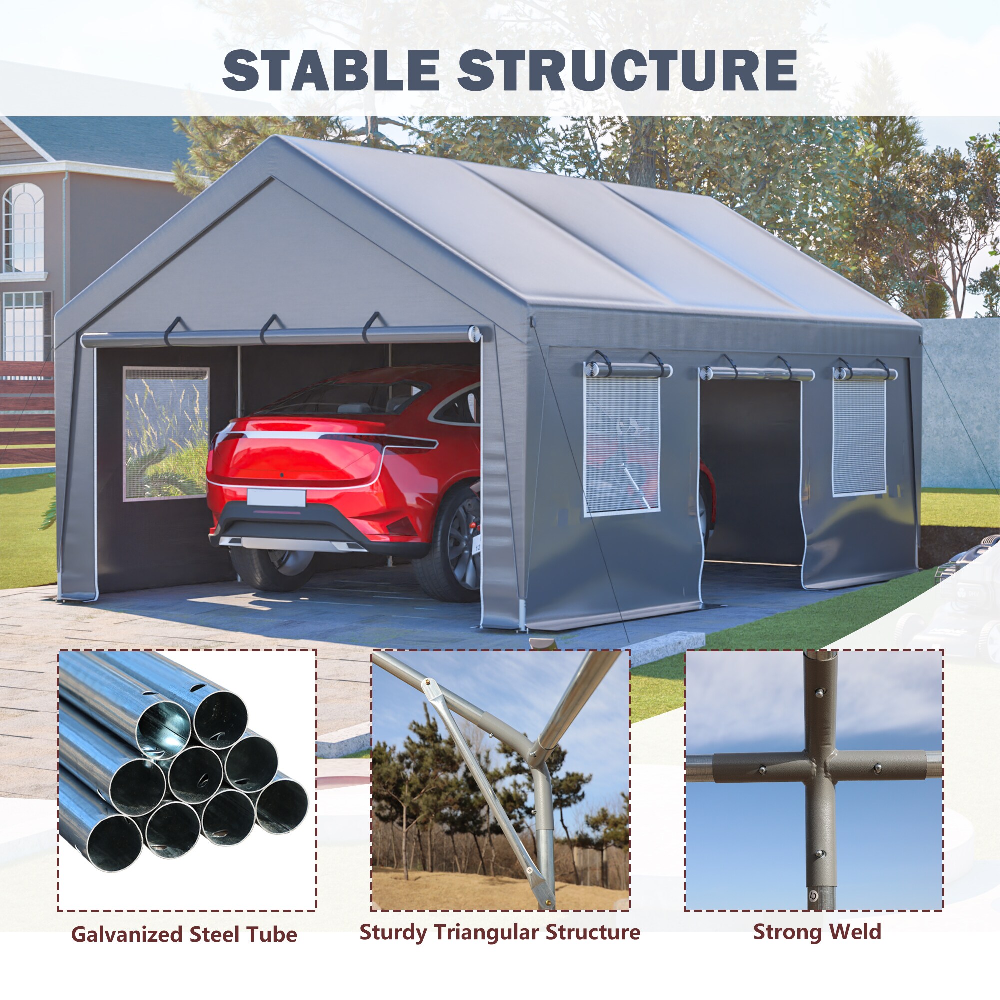 Flynama G-2505S00079 Carport-Covers - View #6