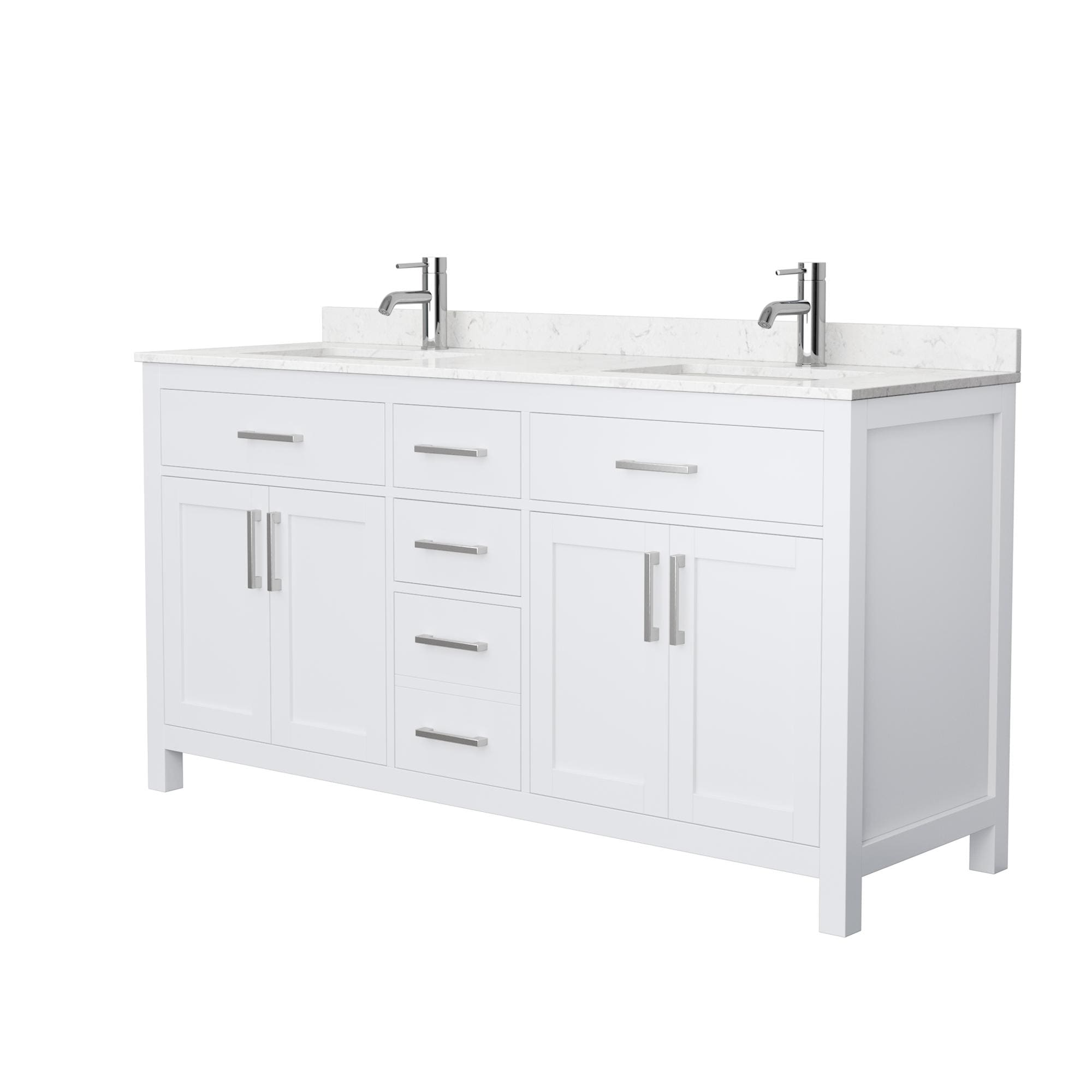 Wyndham Collection WCG242466DWHCCUNSMXX Bath-Vanity-Combo - View #2