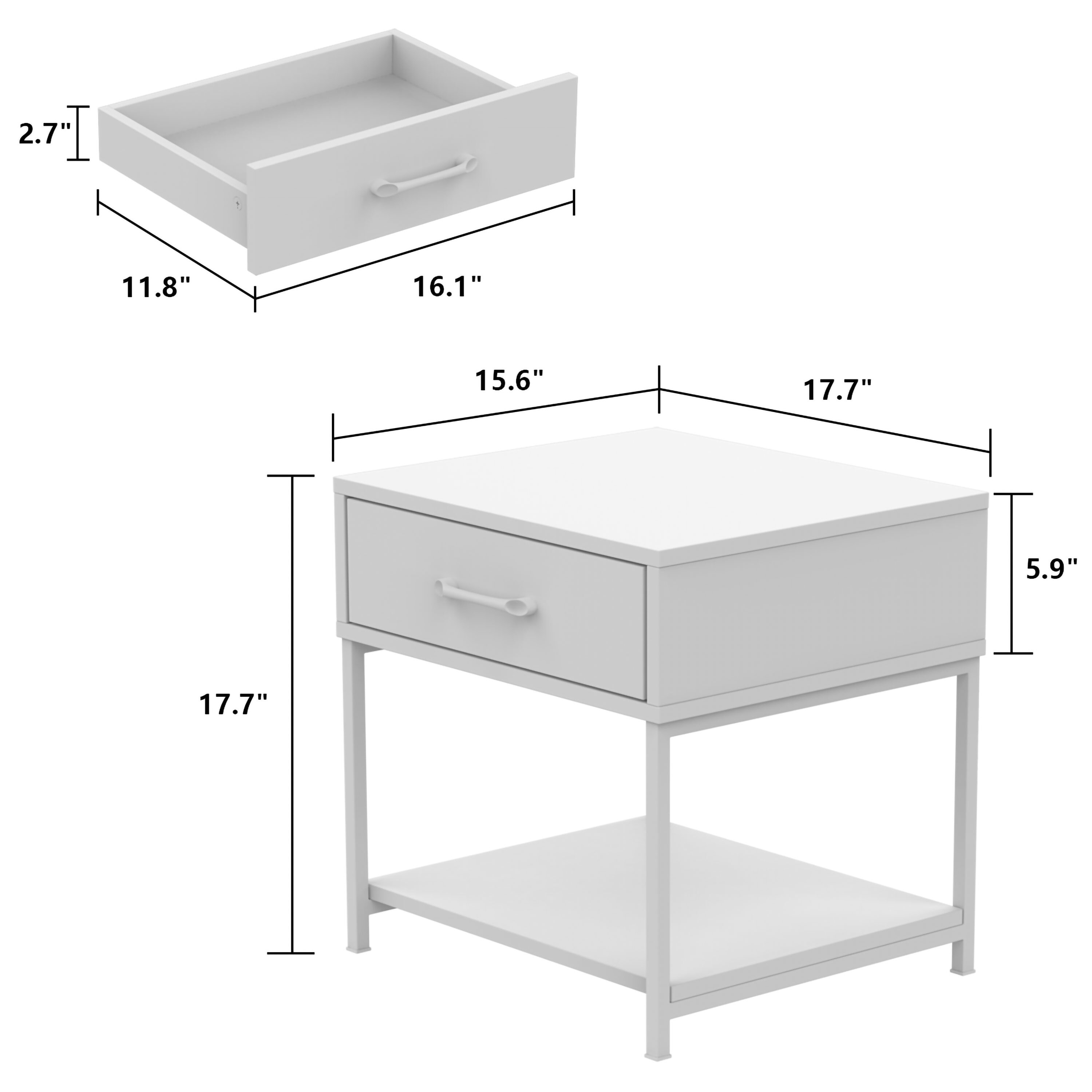 FUFU&GAGA LJY-KF200148-04 nightstands - View #7