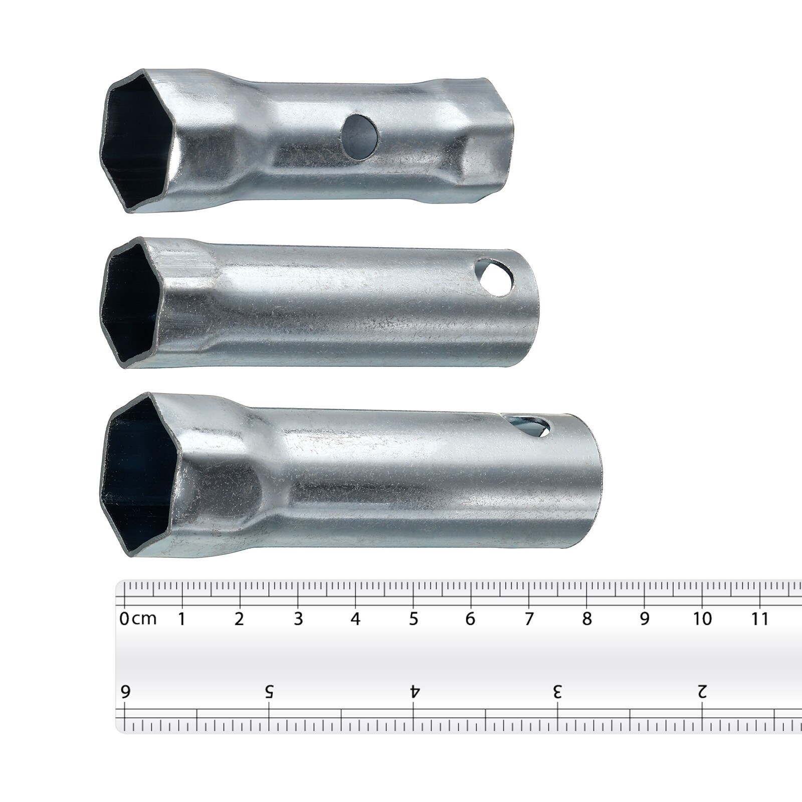Unique Bargains 3pcs Dual-Ended Wrench Socket Spark Plug Spanner Set ...