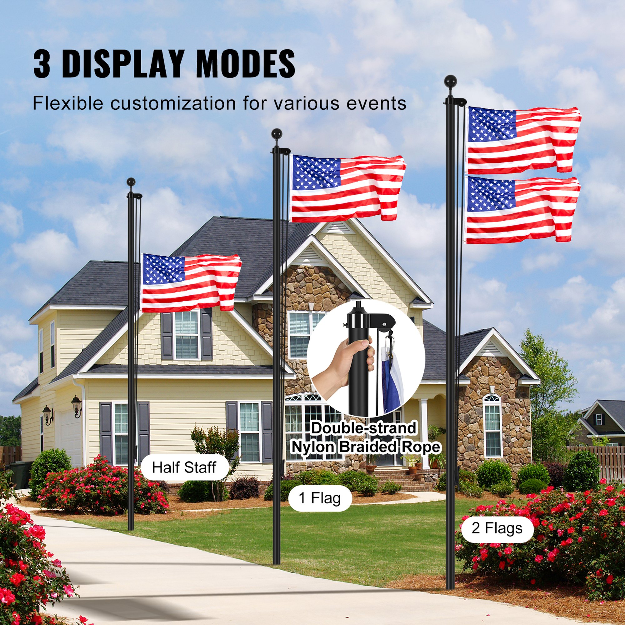 Numhew NHWILL13562 Flag-Poles - View #4