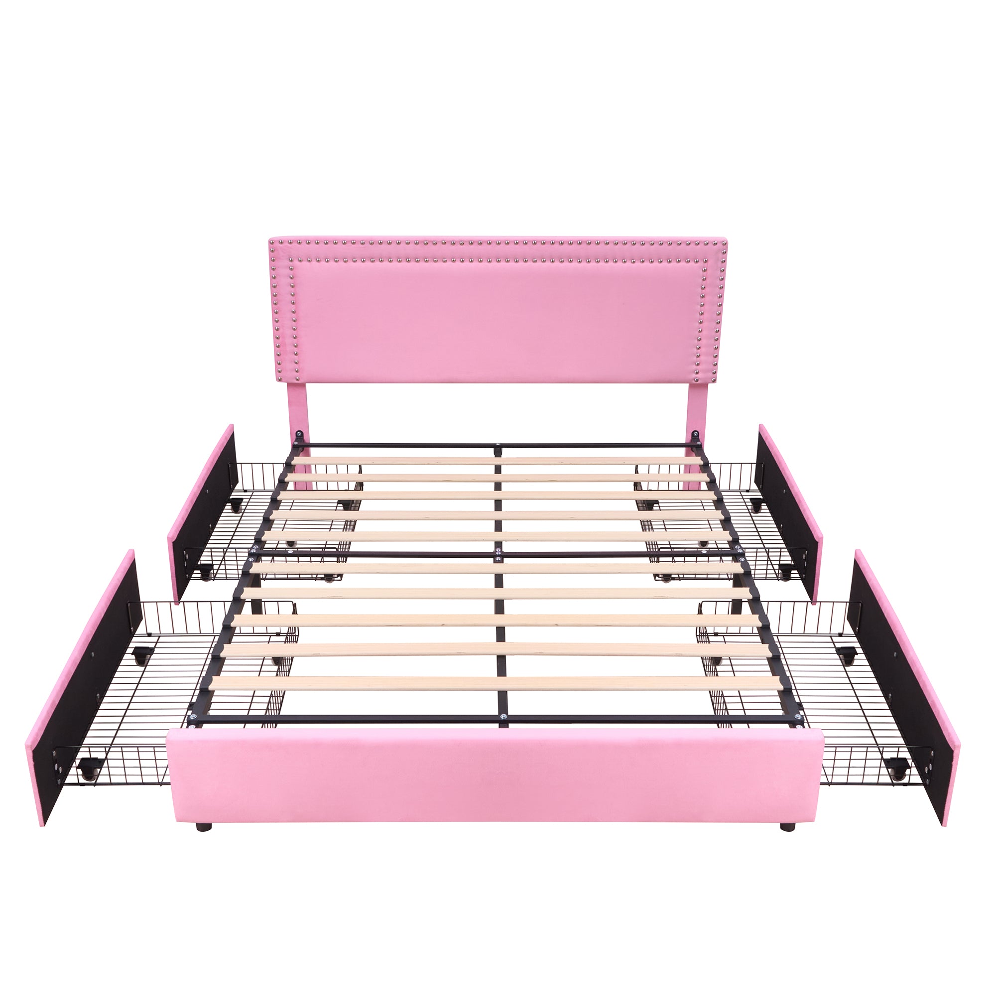 Vecelo LOE-CY-FB05-UP-PNK beds - View #2