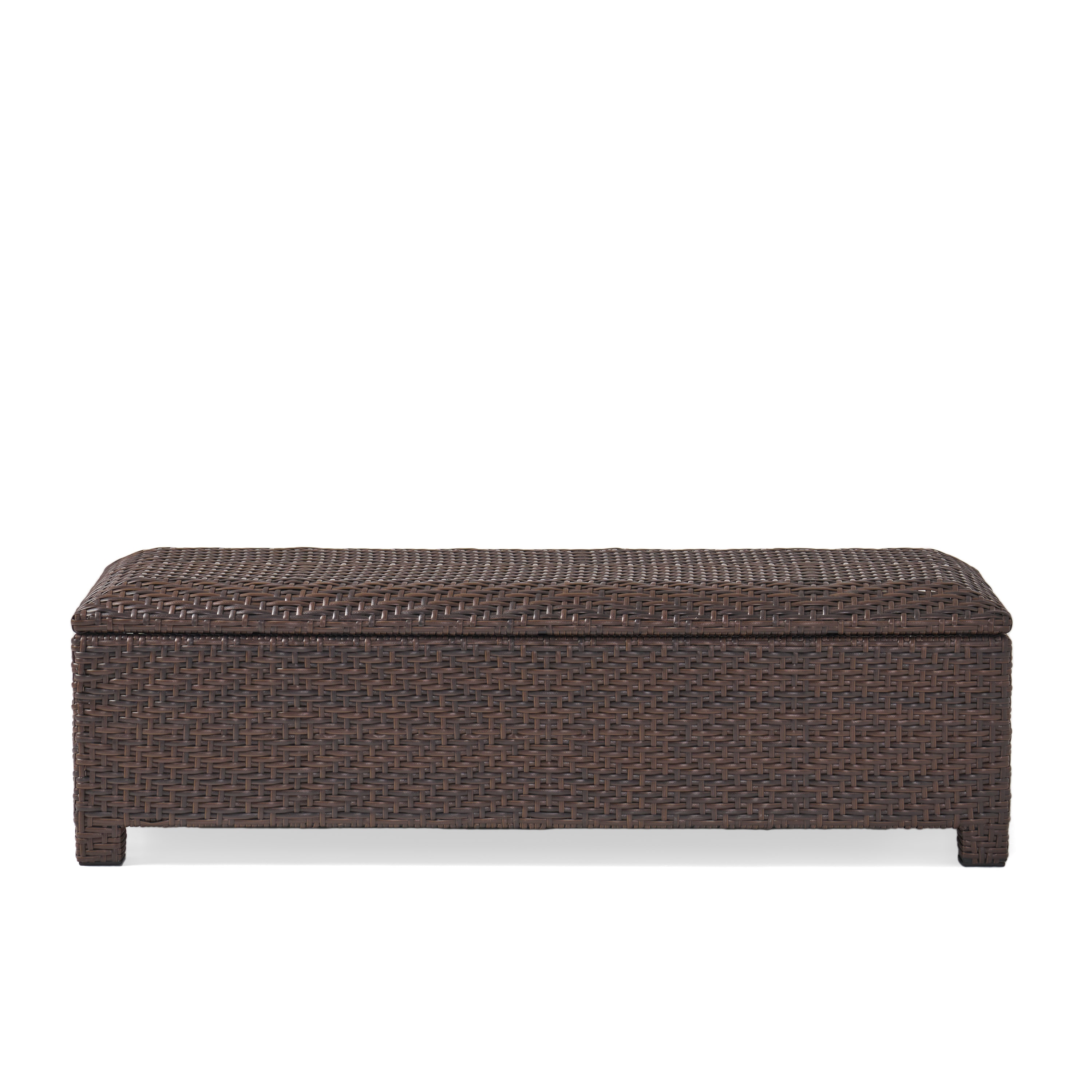 Best Selling Home Decor 227433 Santiago Multi Brown Iron Ottoman