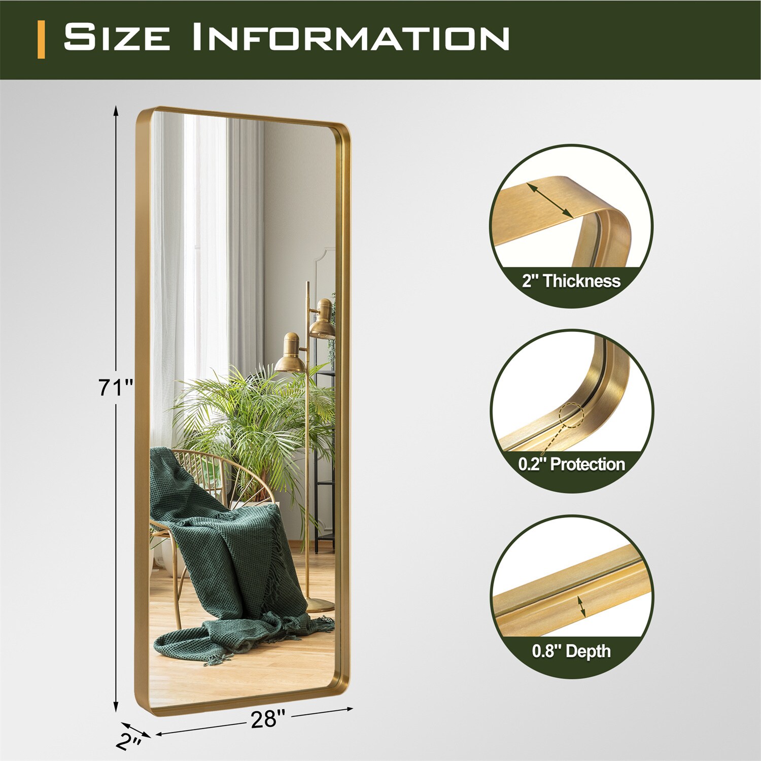 Dovelina LS-A-MR01125 Decor-Mirrors - View #6
