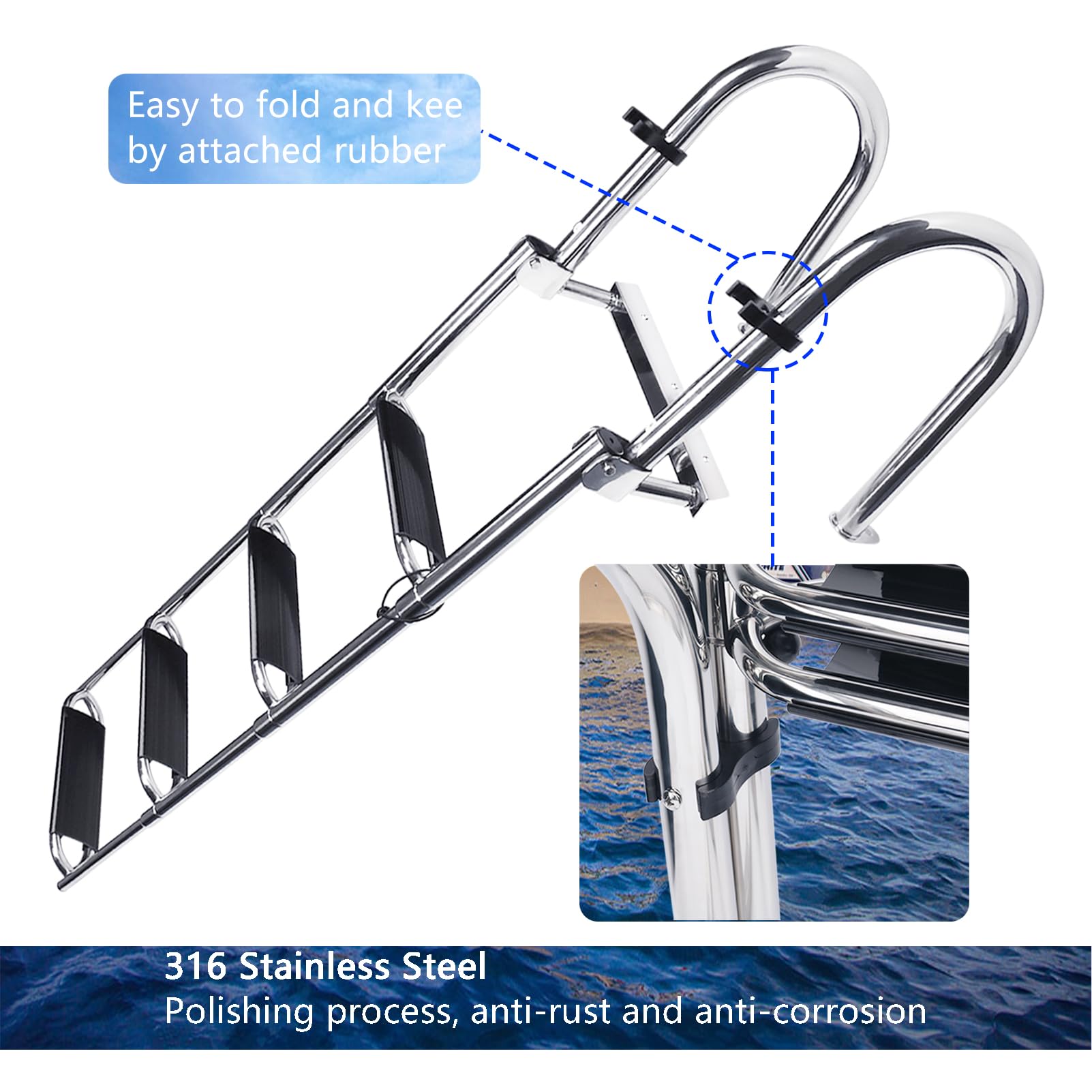 UUDULY LUU0807U063 Boat-Ladders - View #9