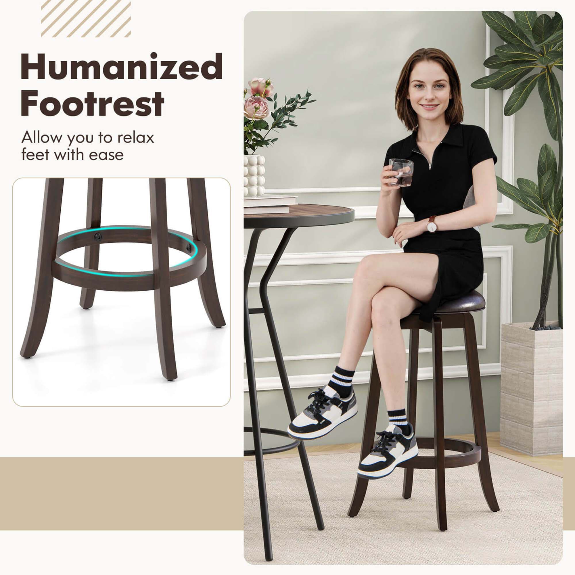 Costway HCST04323 stools - View #6