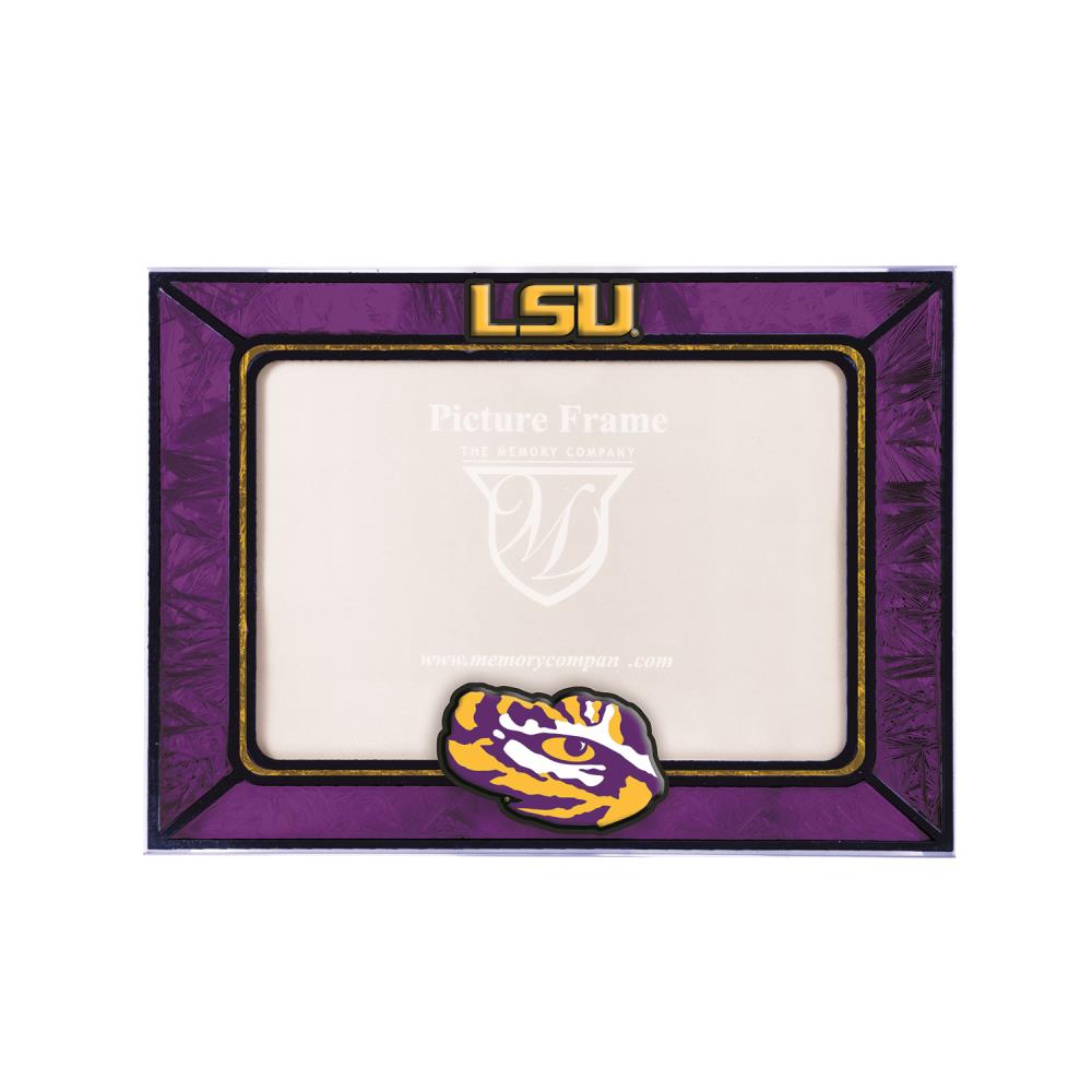 The Memory Company COL-LSU-1790 LSU Tigers Team Glass Picture Frame