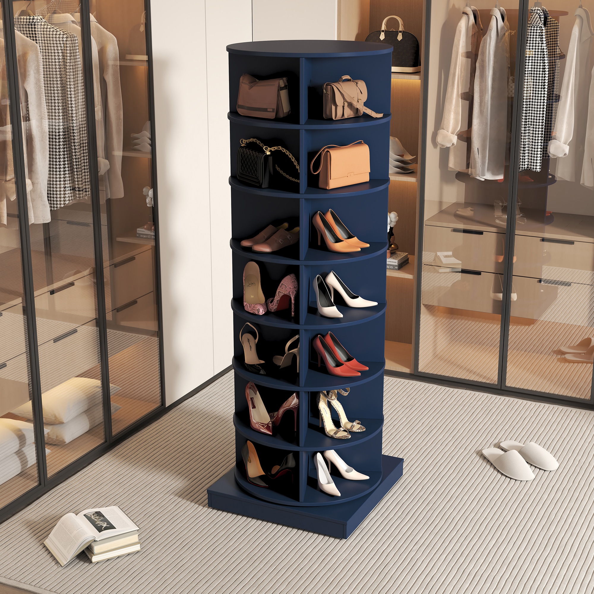 SINOFURN SYC080004BK Shoe-Racks - View #3
